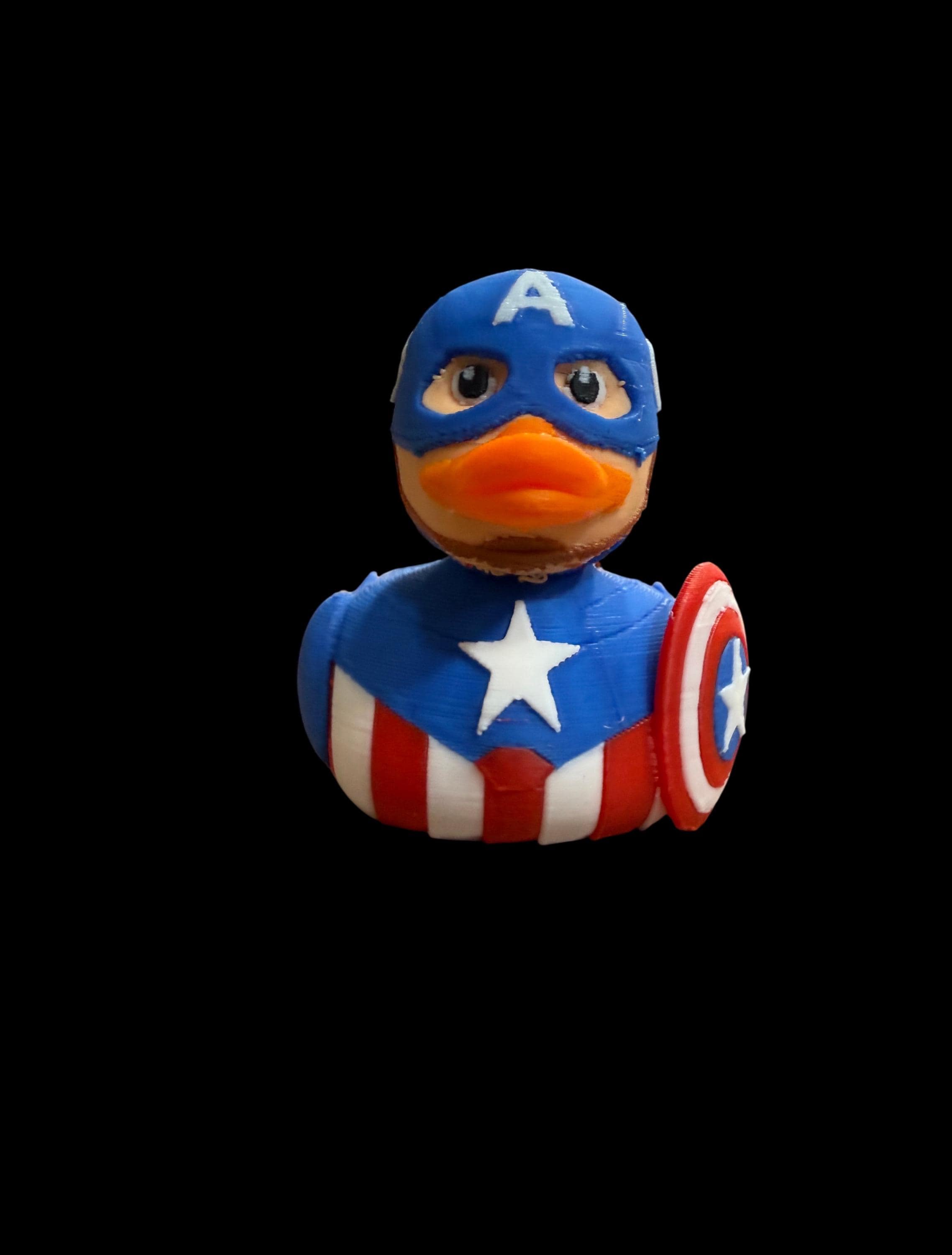 Caped Quackvenger – The Star-Spangled Sentinel of the Pond