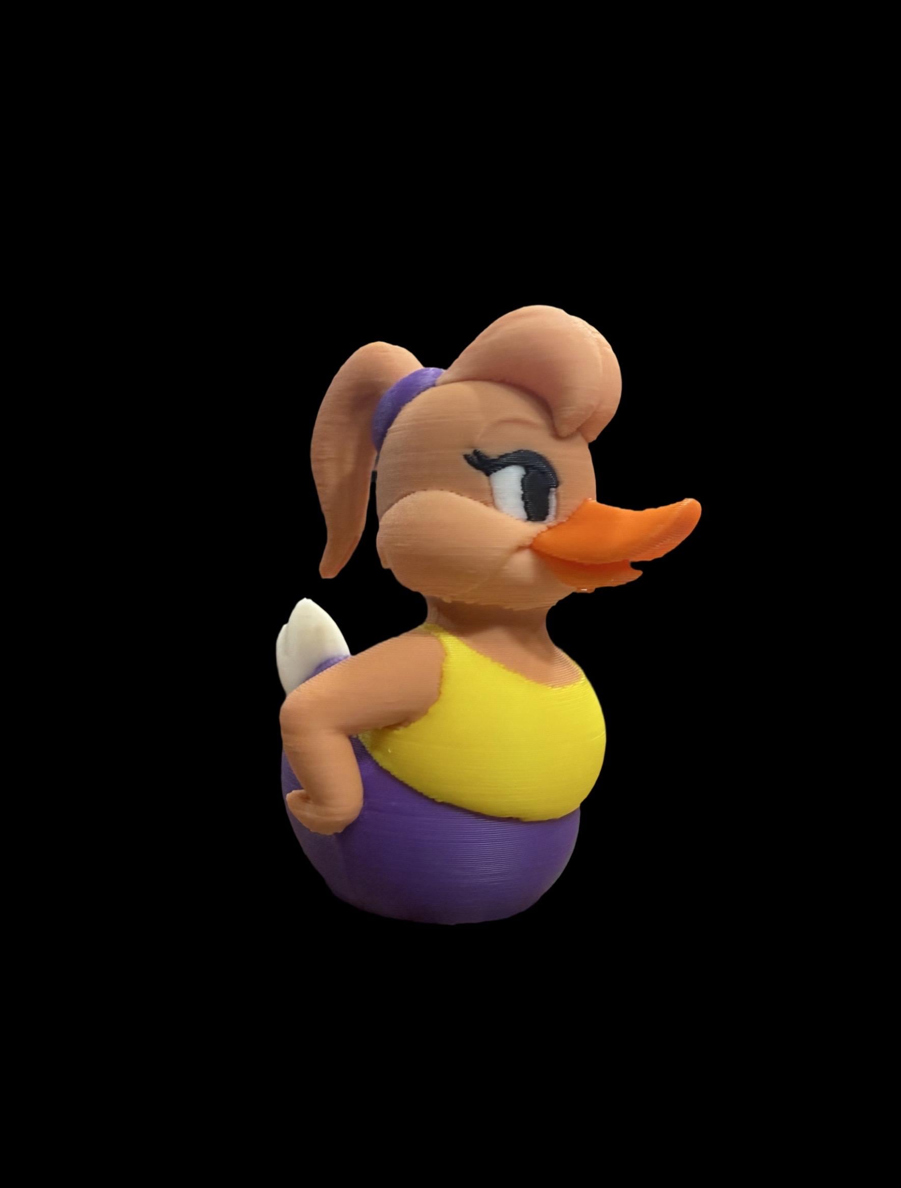 Slamdunk Sweetheart – Bunny-Inspired Rubber Duck