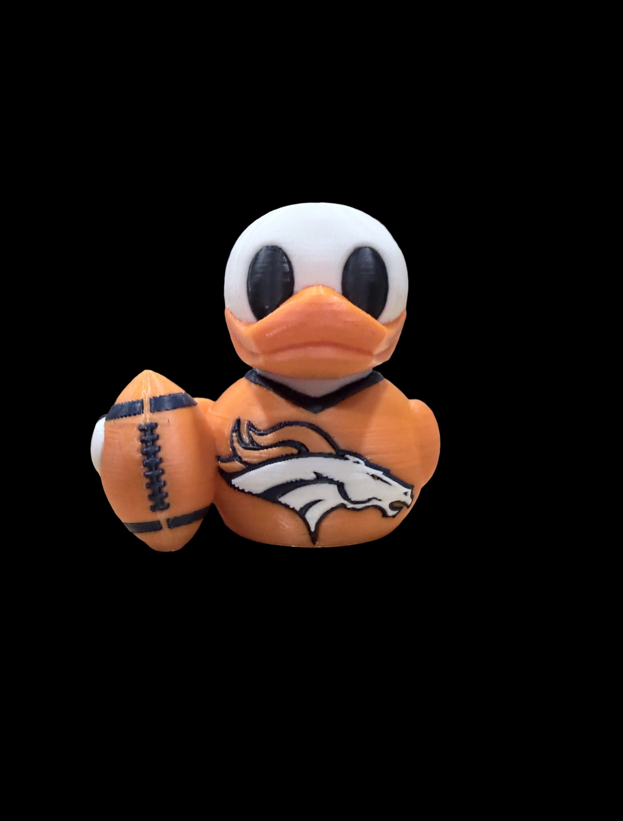DENVER BRONCOS DUCK With Helmet – BUILT FOR SUNDAYS. READY FOR GAME DAY.