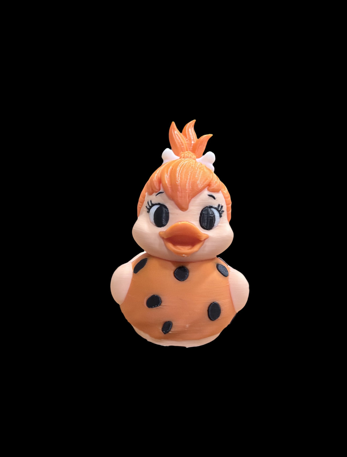 PEBBLES FLINTSTONE DUCK – TINY BUT TOUGH. BEDROCK BABY