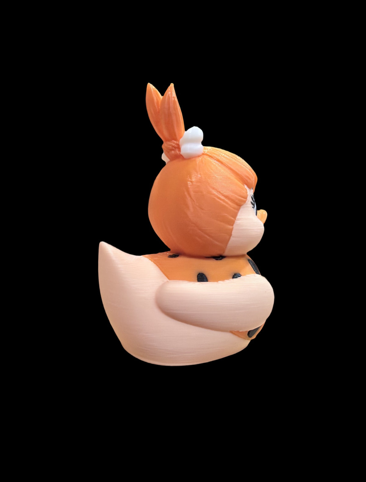 PEBBLES FLINTSTONE DUCK – TINY BUT TOUGH. BEDROCK BABY