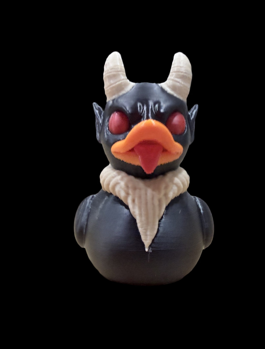 KRAMPUS DUCK – NAUGHTY LIST ENFORCER. HOLIDAY NIGHTMARE