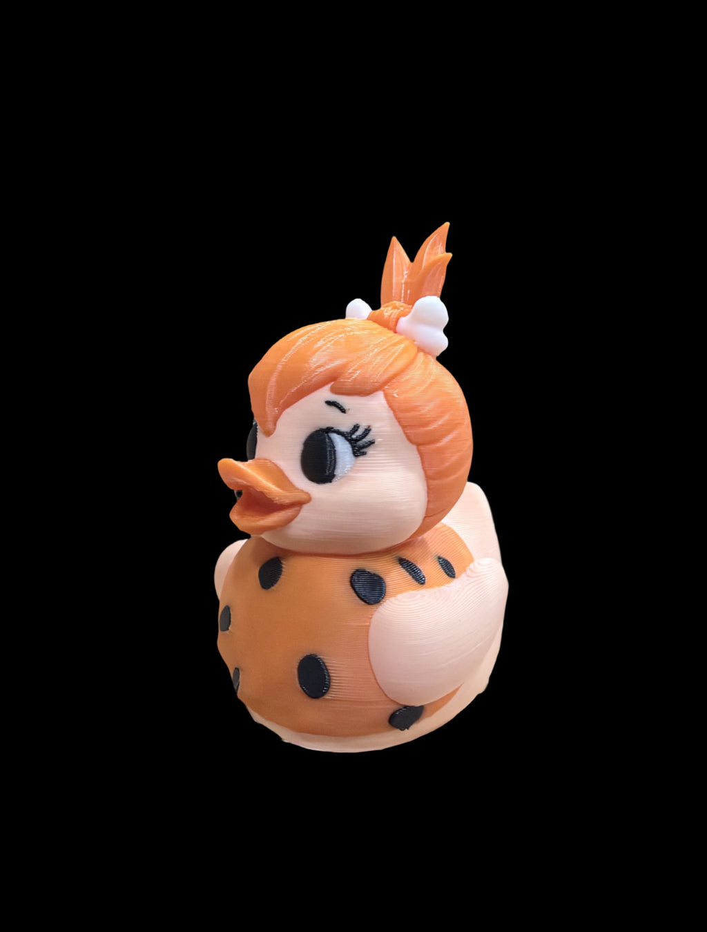 PEBBLES FLINTSTONE DUCK – TINY BUT TOUGH. BEDROCK BABY