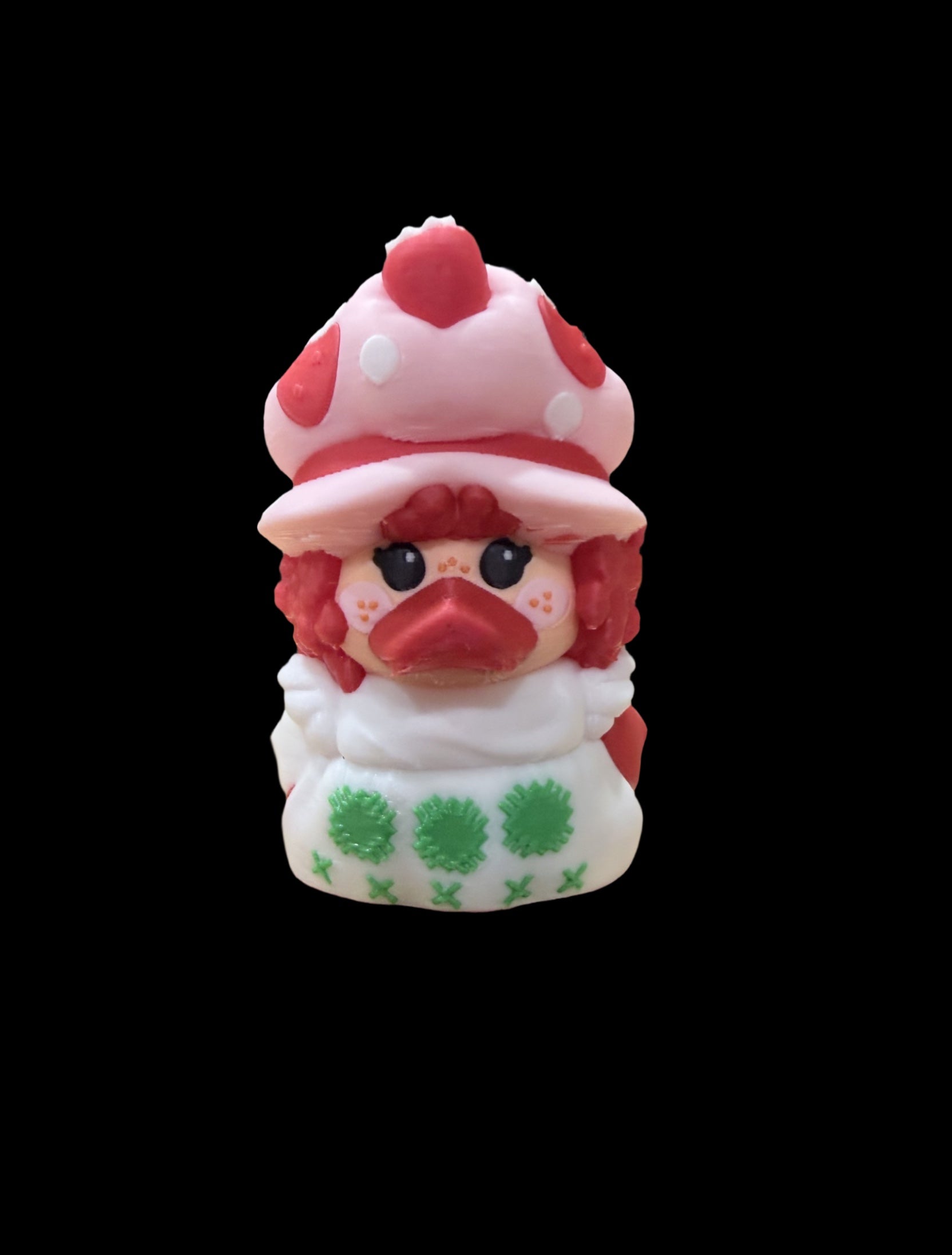 STRAWBERRY SHORTCAKE DUCK – SWEET AS CAN BE. CUTE TO THE CORE