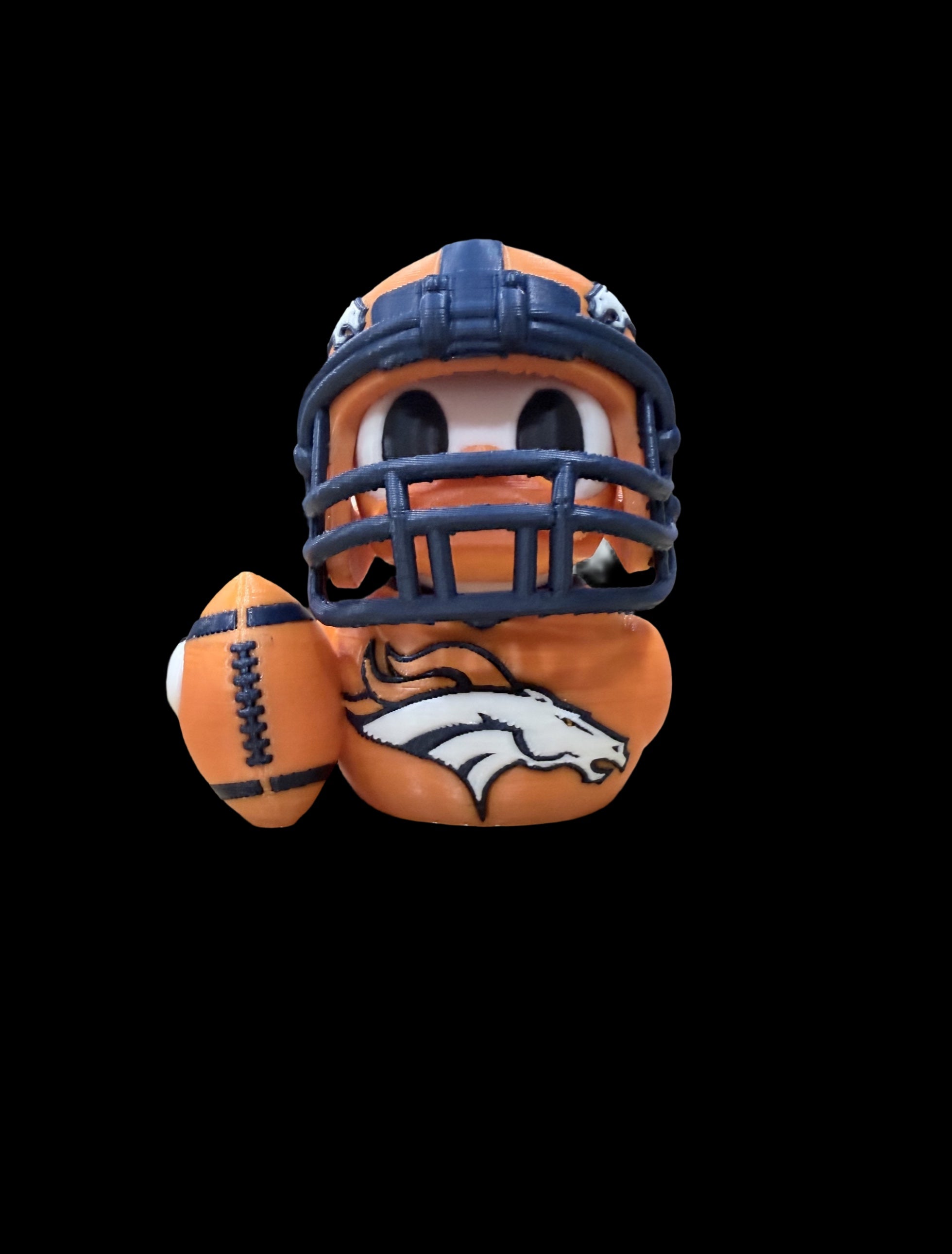 DENVER BRONCOS DUCK With Helmet – BUILT FOR SUNDAYS. READY FOR GAME DAY.