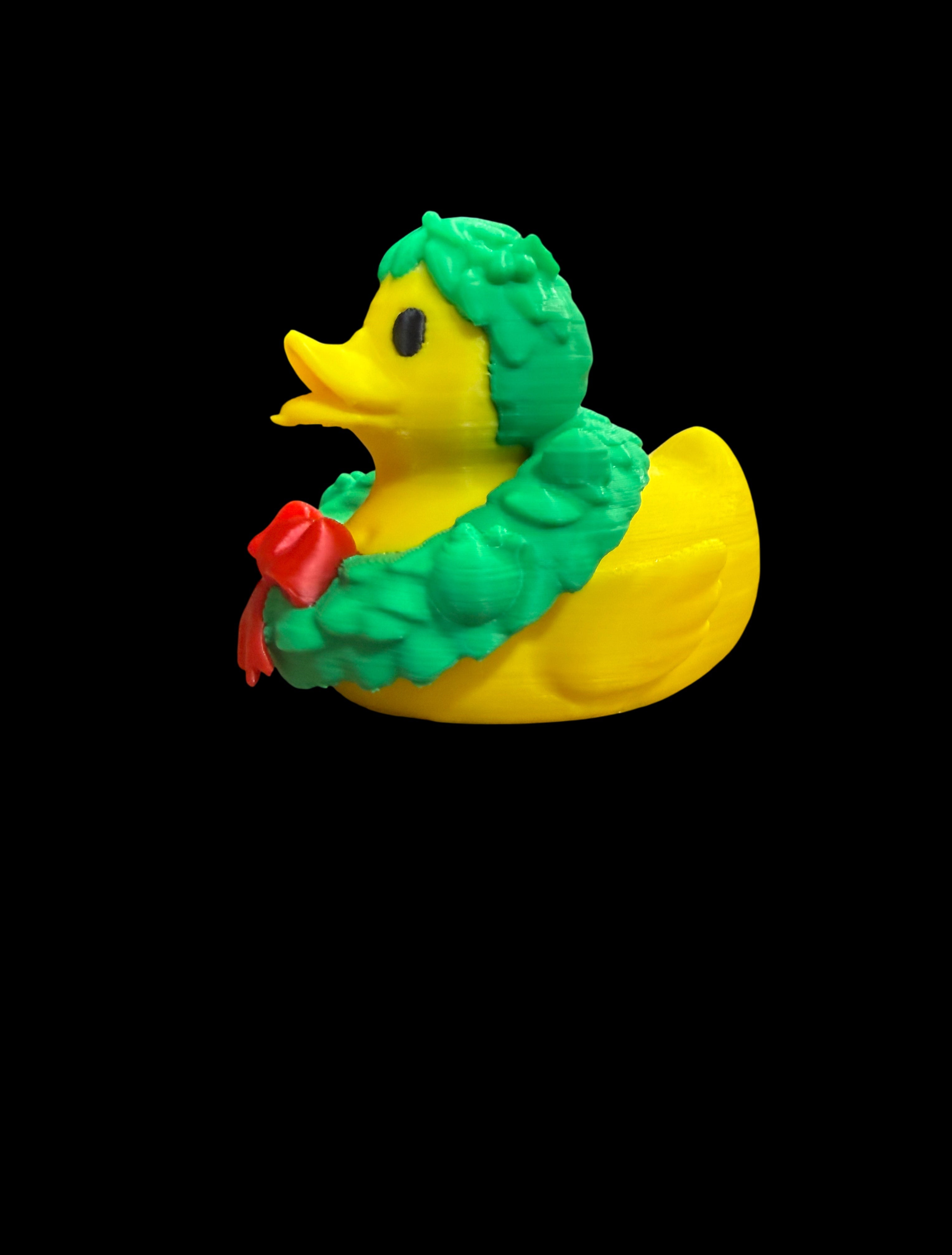 Christmas Wreath Duck