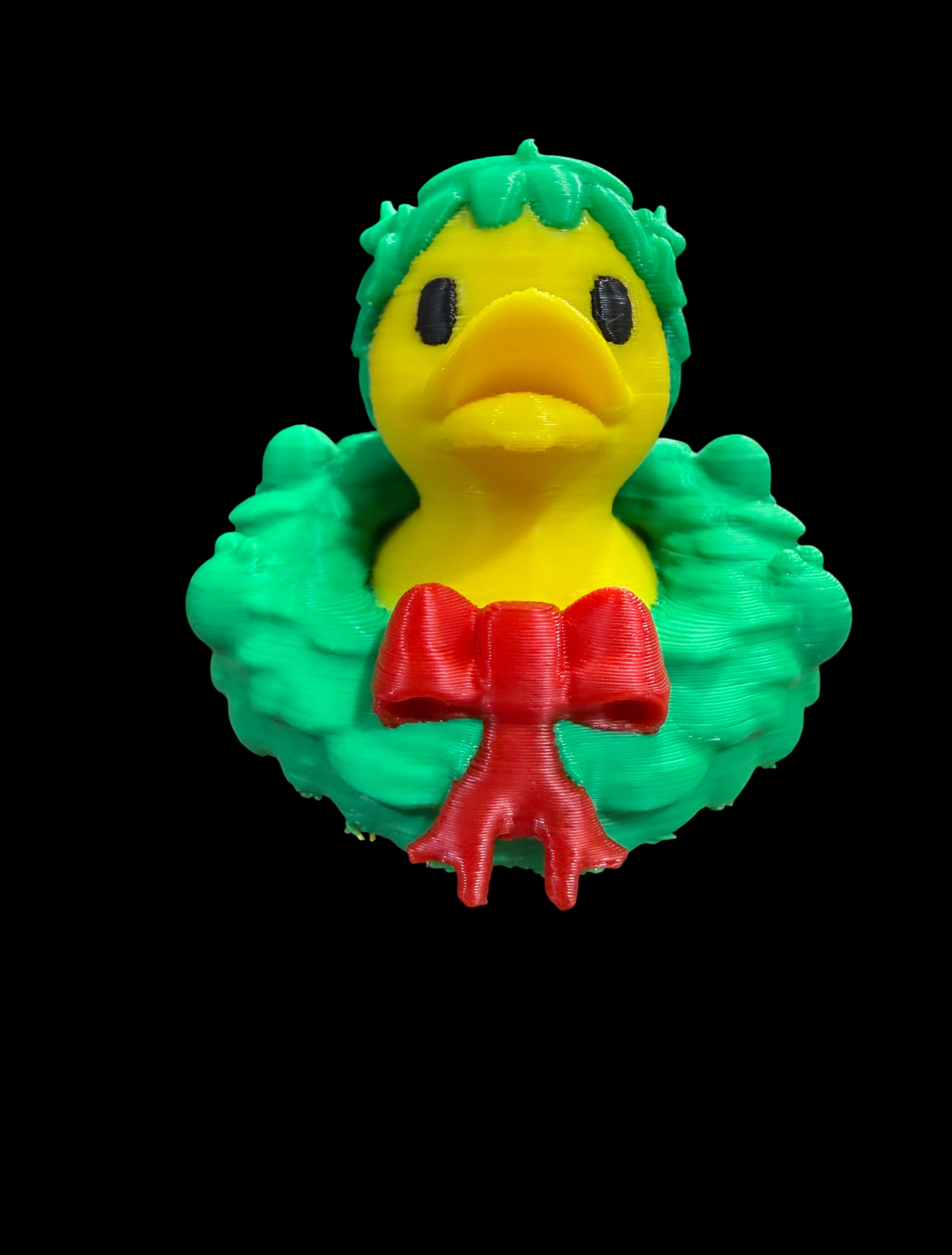 Christmas Wreath Duck