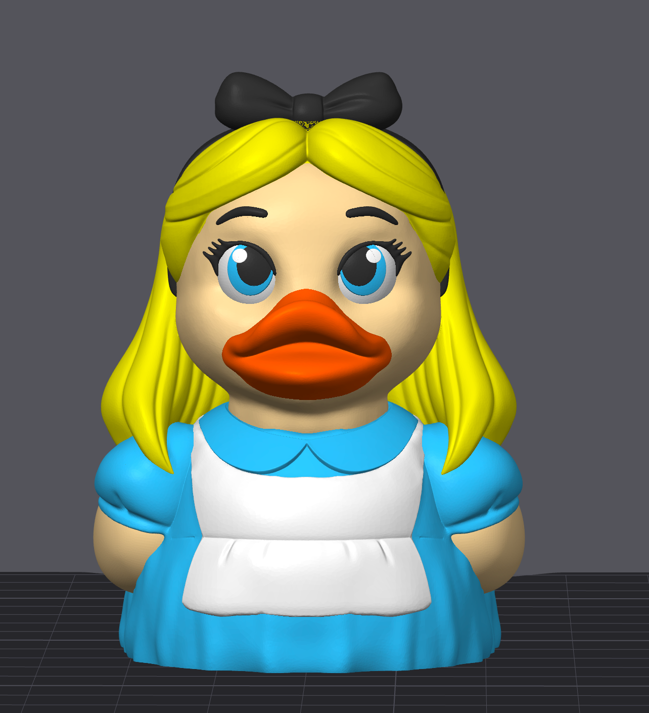 Alice with Beak