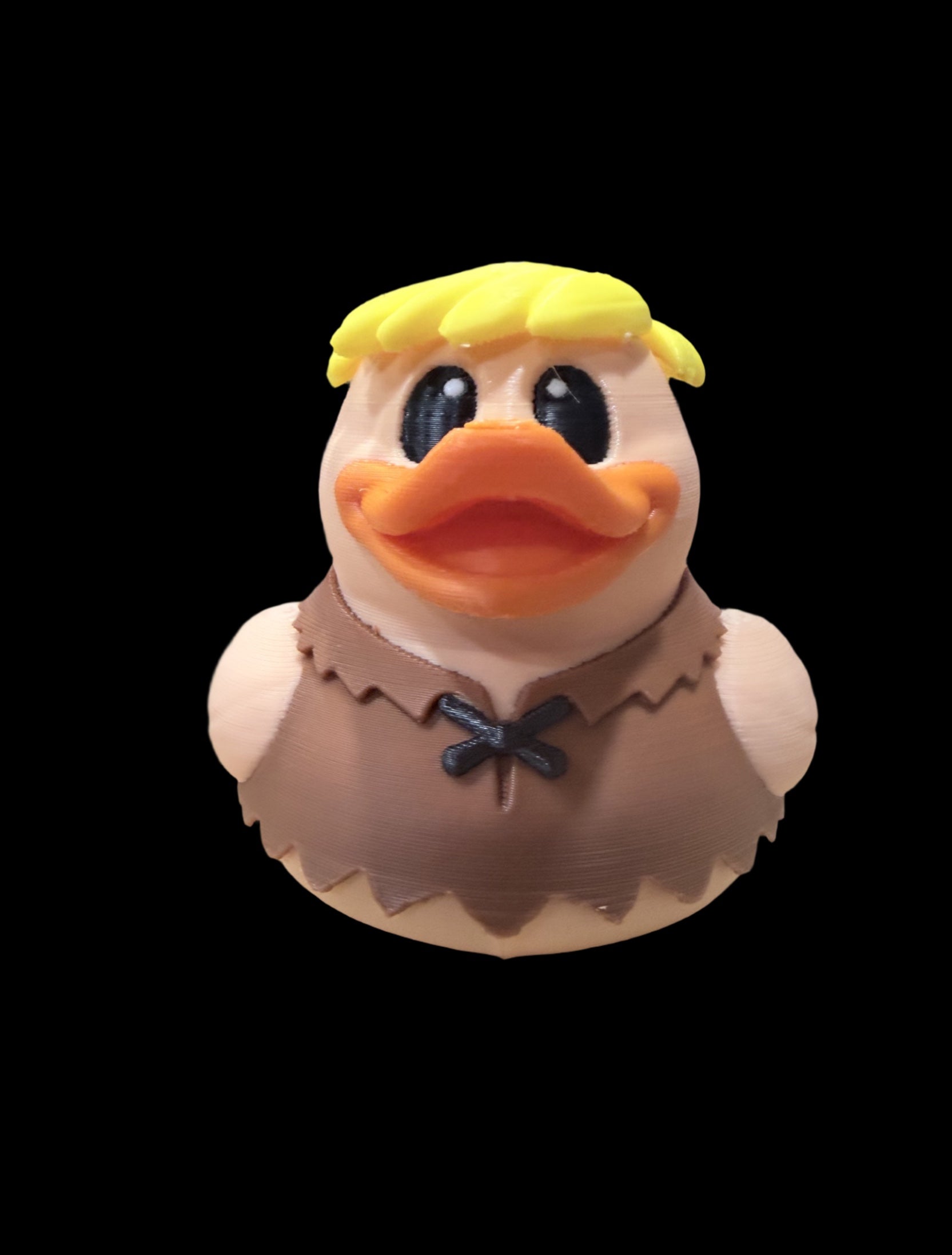 BARNEY FLINTSTONE DUCK – SHORT TEMPER. BIG HEART.