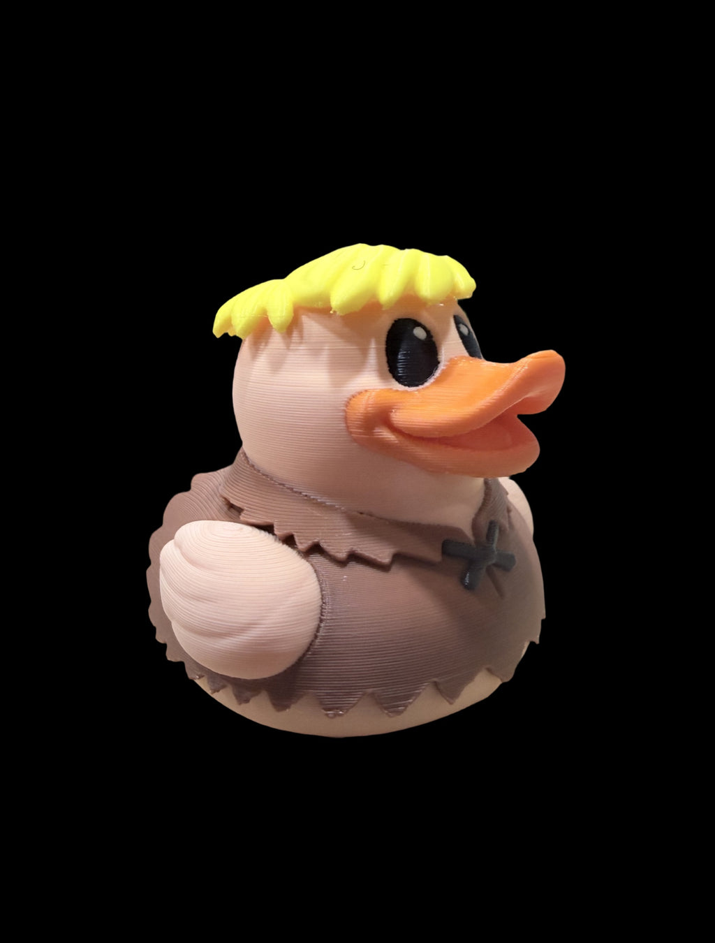 BARNEY FLINTSTONE DUCK – SHORT TEMPER. BIG HEART.