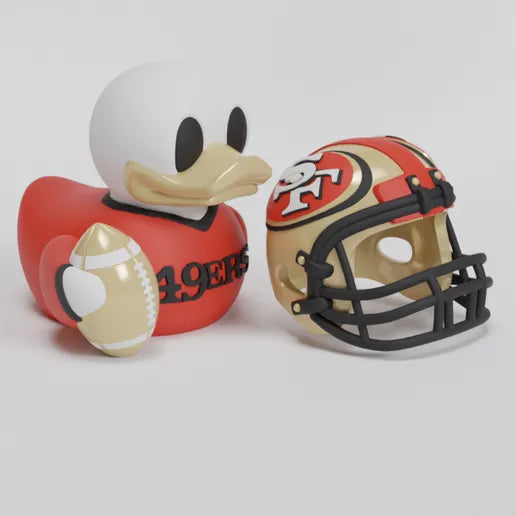 San Francisco 49ers "Gameday" Collectible Duck #2