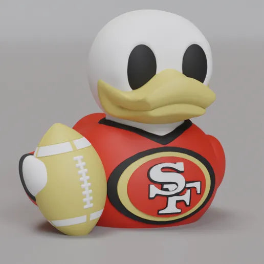 San Francisco 49ers "Gameday" Collectible Duck