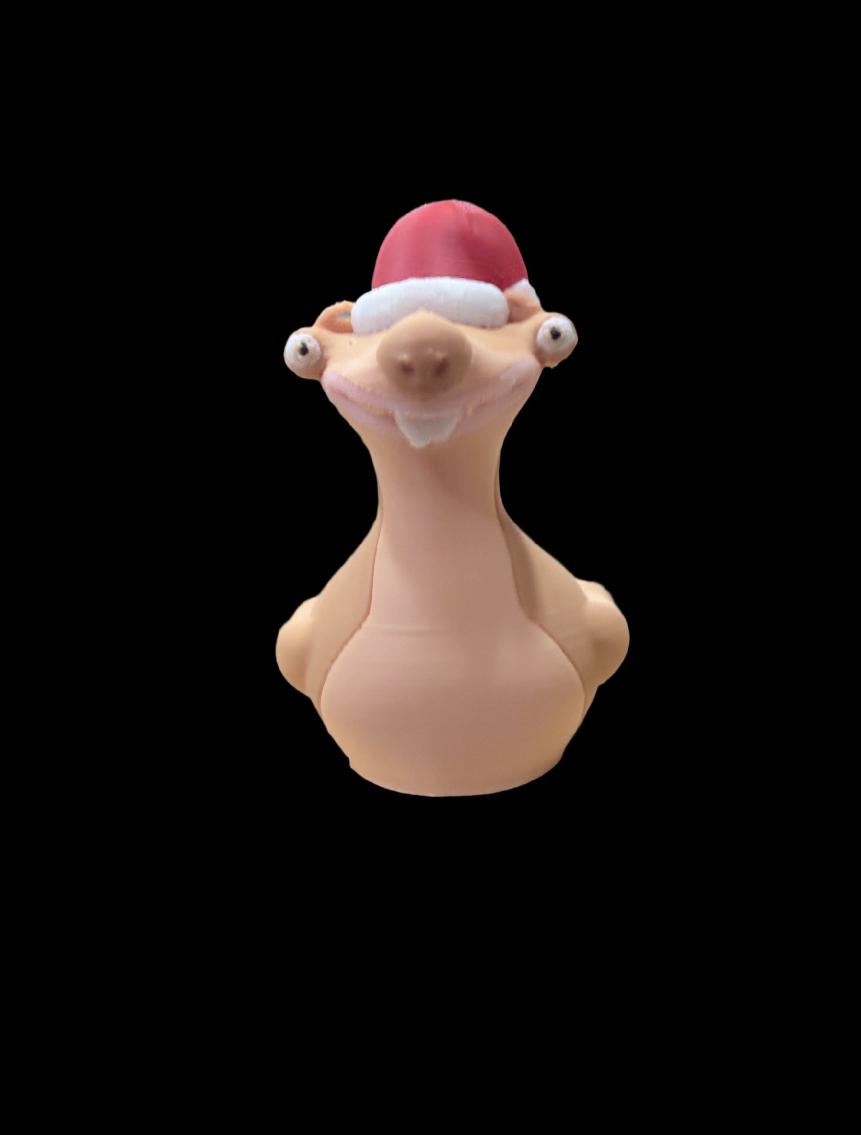 🎄 Sloth on the Snowbank – The Holiday-Goof Duck ❄️🦆