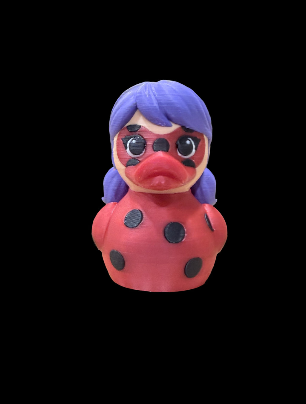 ✨ Dotted Defenser – Masked Heroine Duck of Courage