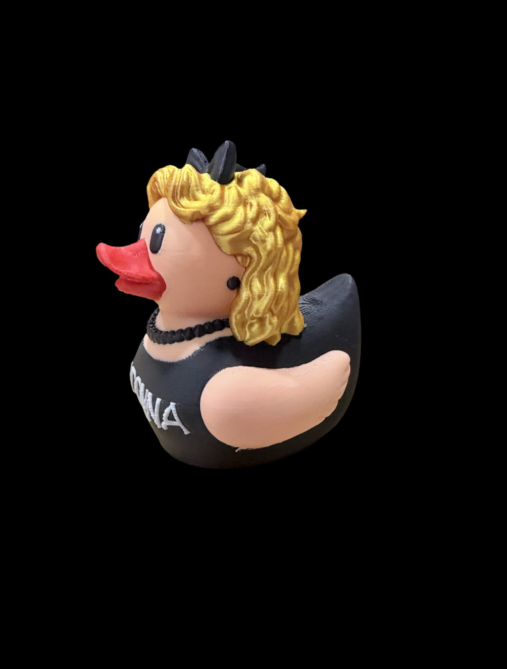 🌟 Material Girl of the Pond – Pop Diva Rubber Duck 🌟