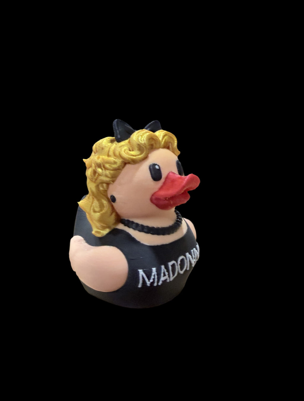 🌟 Material Girl of the Pond – Pop Diva Rubber Duck 🌟