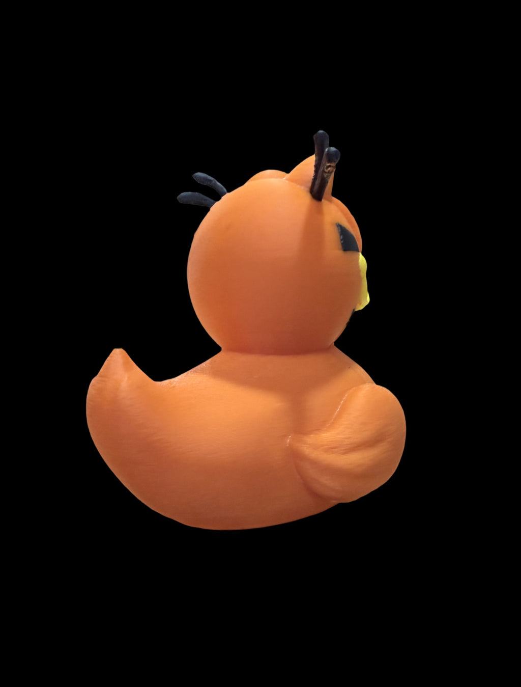 Grumpy Stripeball – Lasagna-Loving Attitude Duck