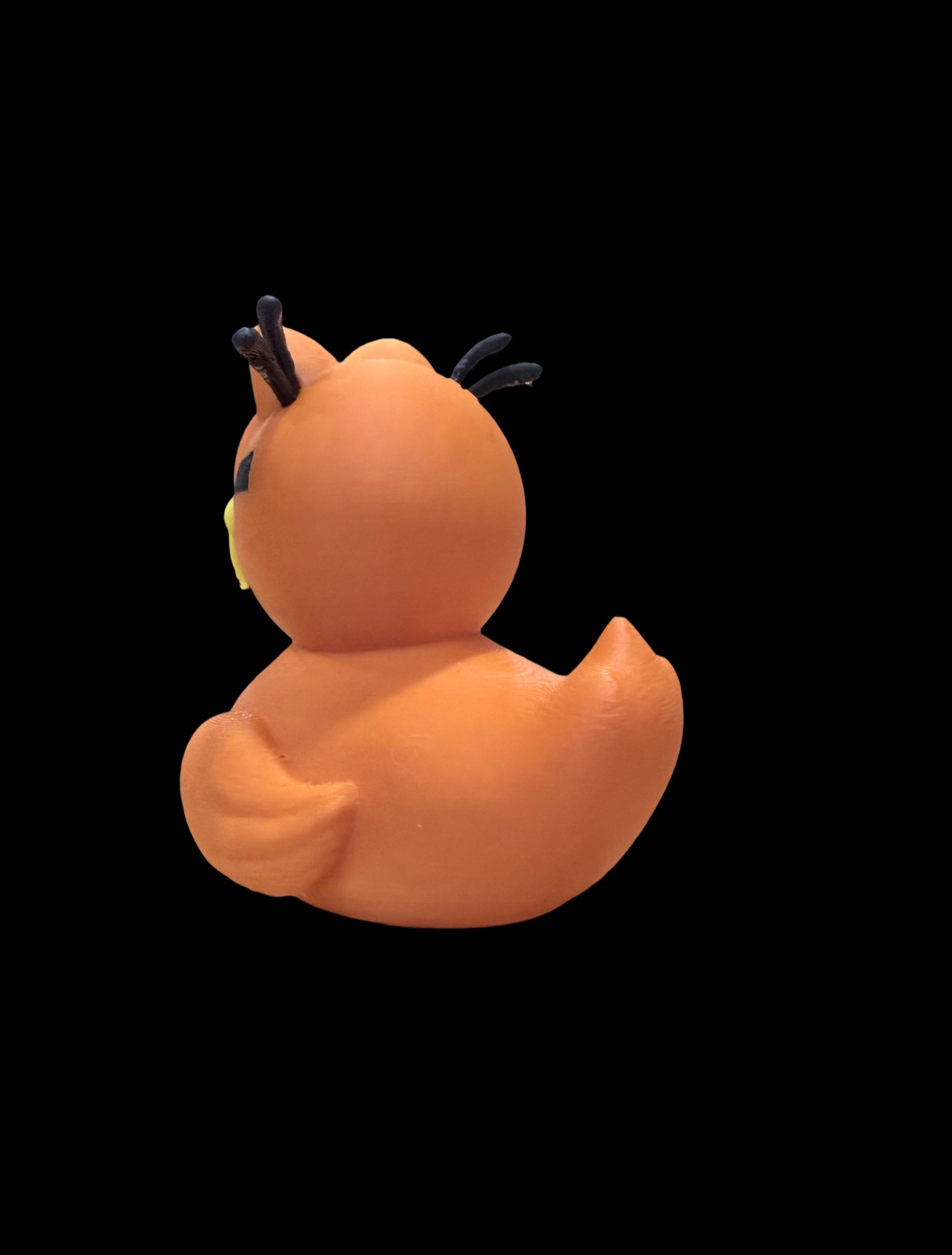 Grumpy Stripeball – Lasagna-Loving Attitude Duck