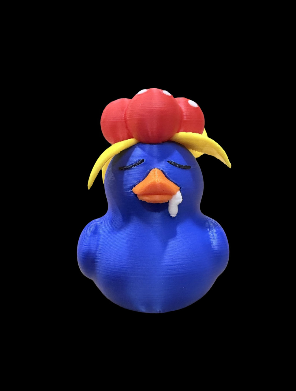 🌸 Drooplet Bloomduck – The Sleepy Shroom Spirit Duck