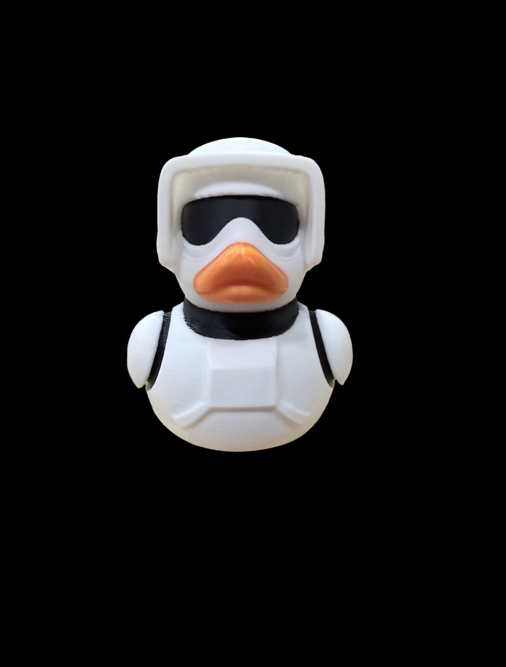 Scout Trooper Duck – Fast. Focused. On Patrol.