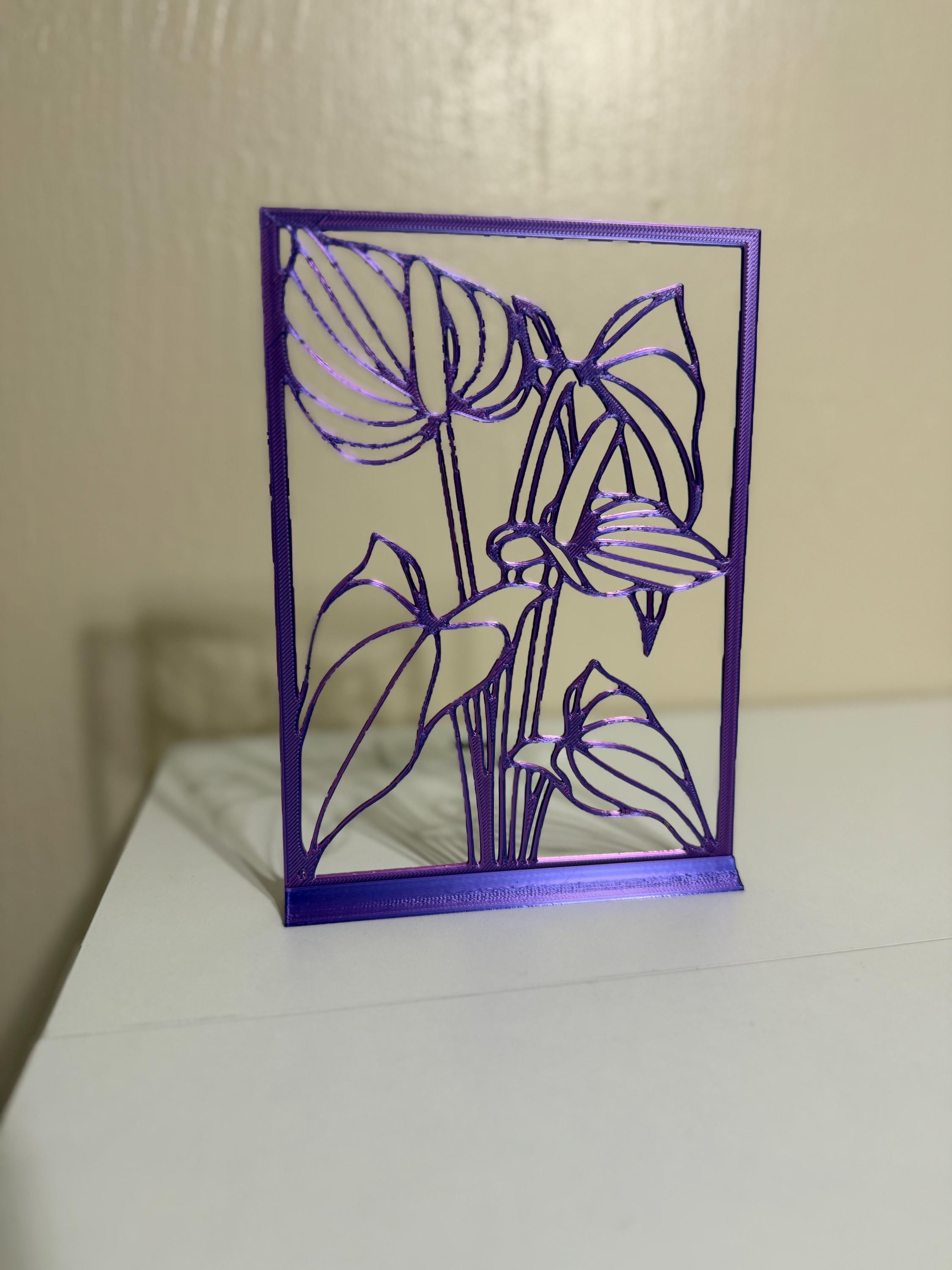 Floral Abstract Decor