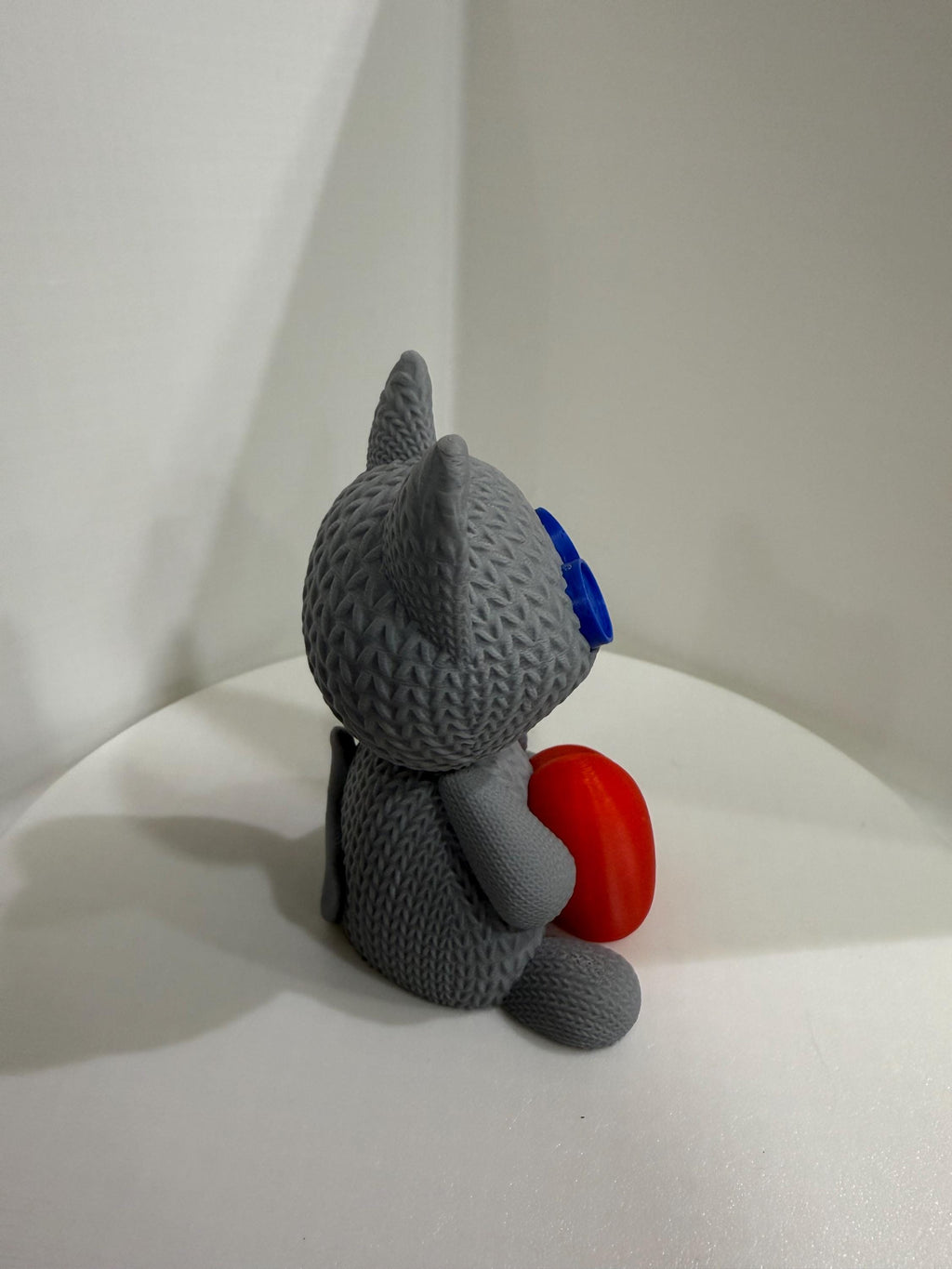 Crochet Cat With Heart