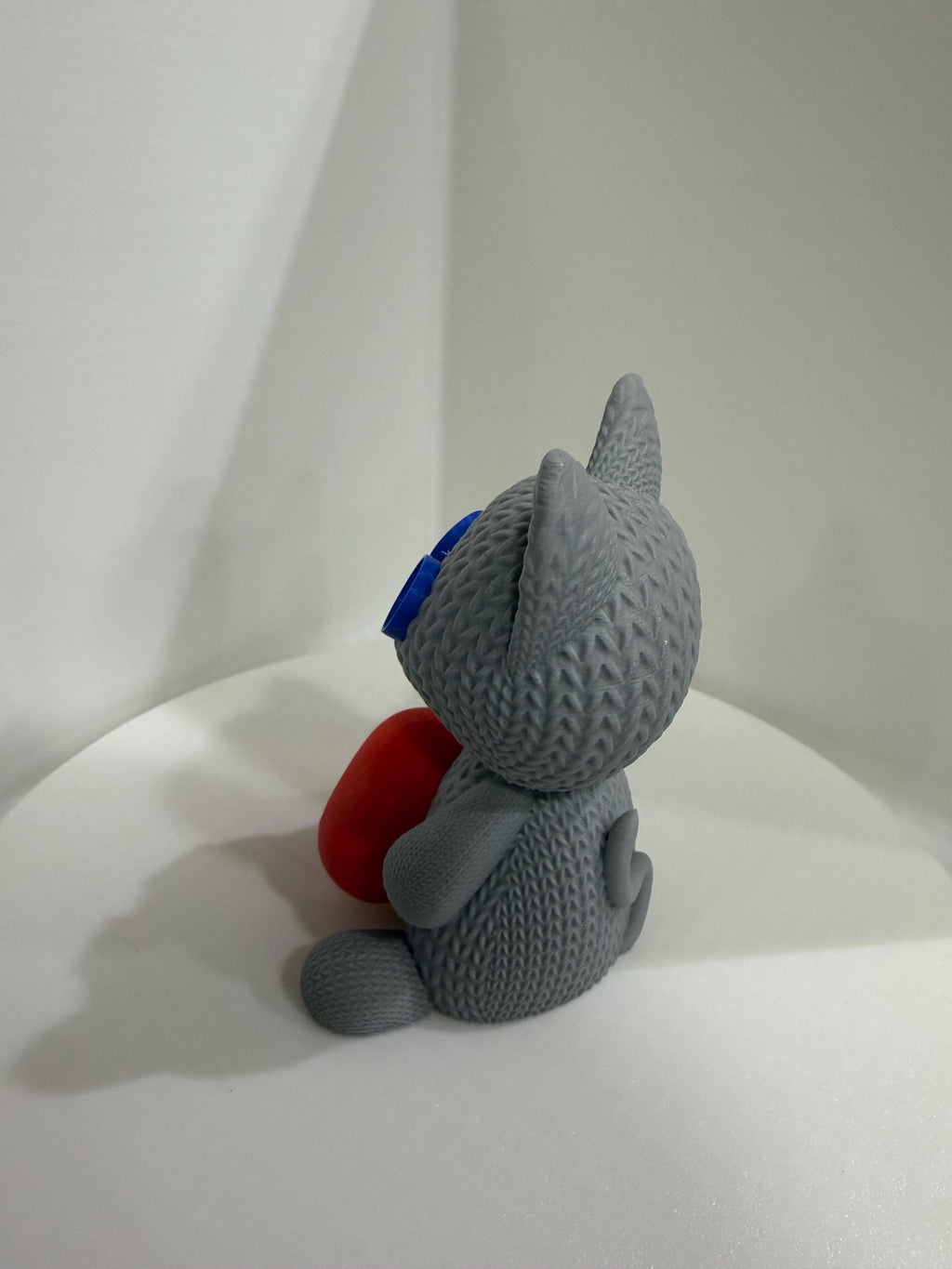 Crochet Cat With Heart