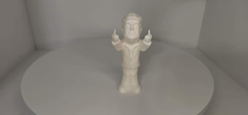 Donald Trump Giving the Finger