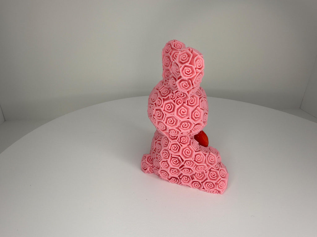 Rose Bunny with heart