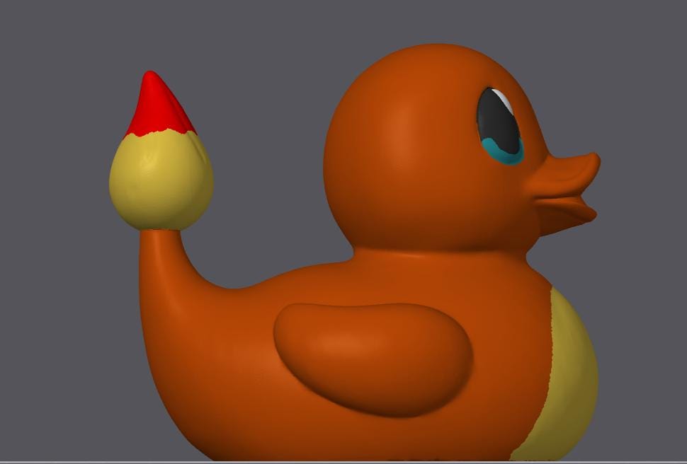 Quackmander – The Fiery Hatchling of the Pond