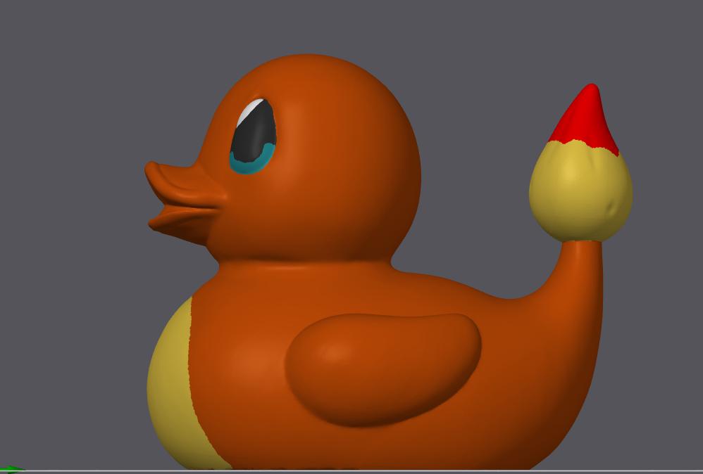 Quackmander – The Fiery Hatchling of the Pond