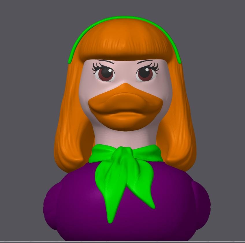 Scarlett Sleuth – The Glam Duck on the Case!