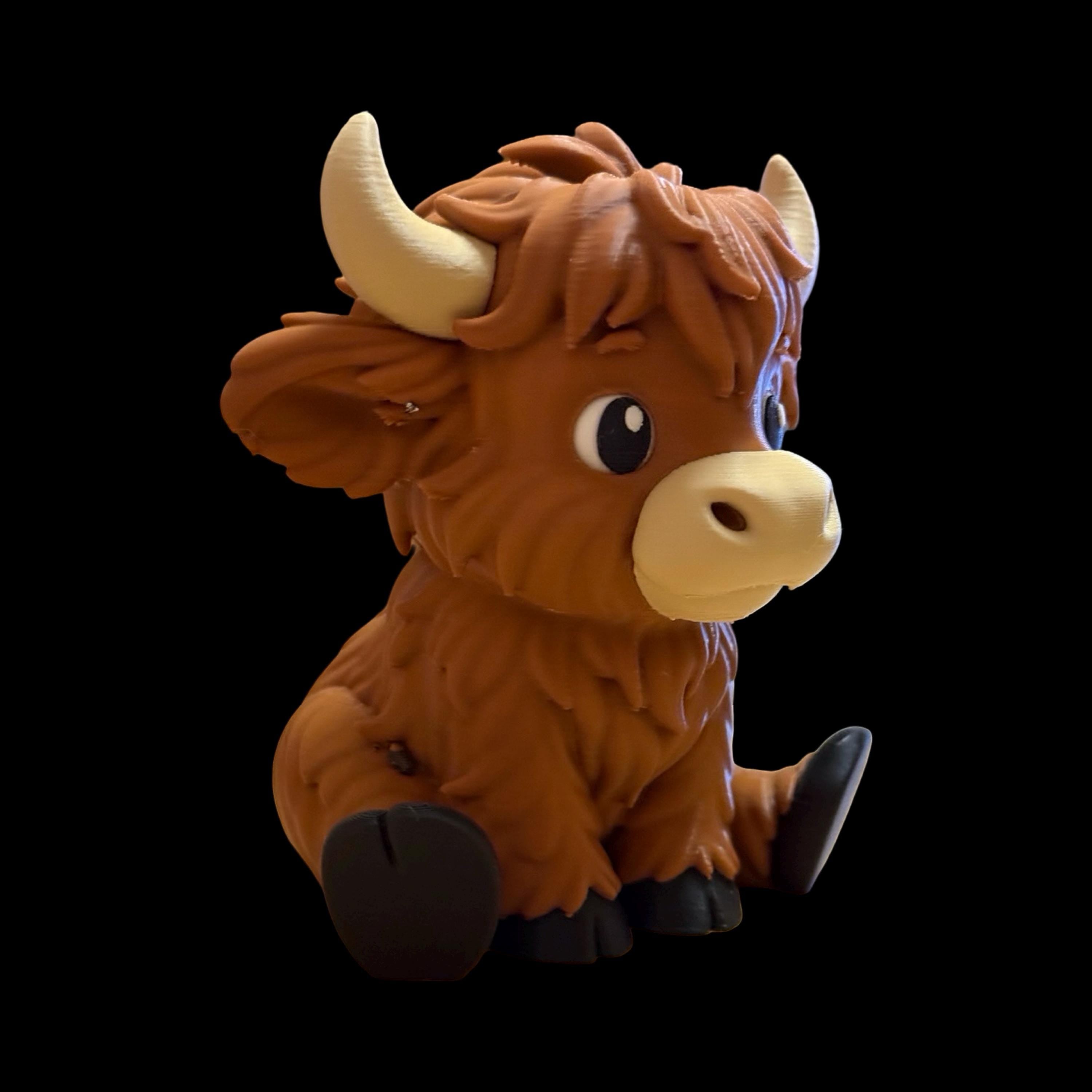 Highland Howdy Pair – The Floofiest Friend on the Farm