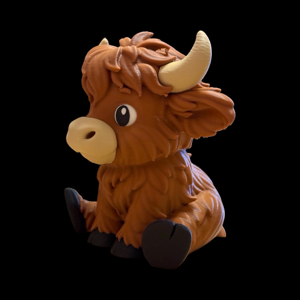 Highland Howdy Pair – The Floofiest Friend on the Farm