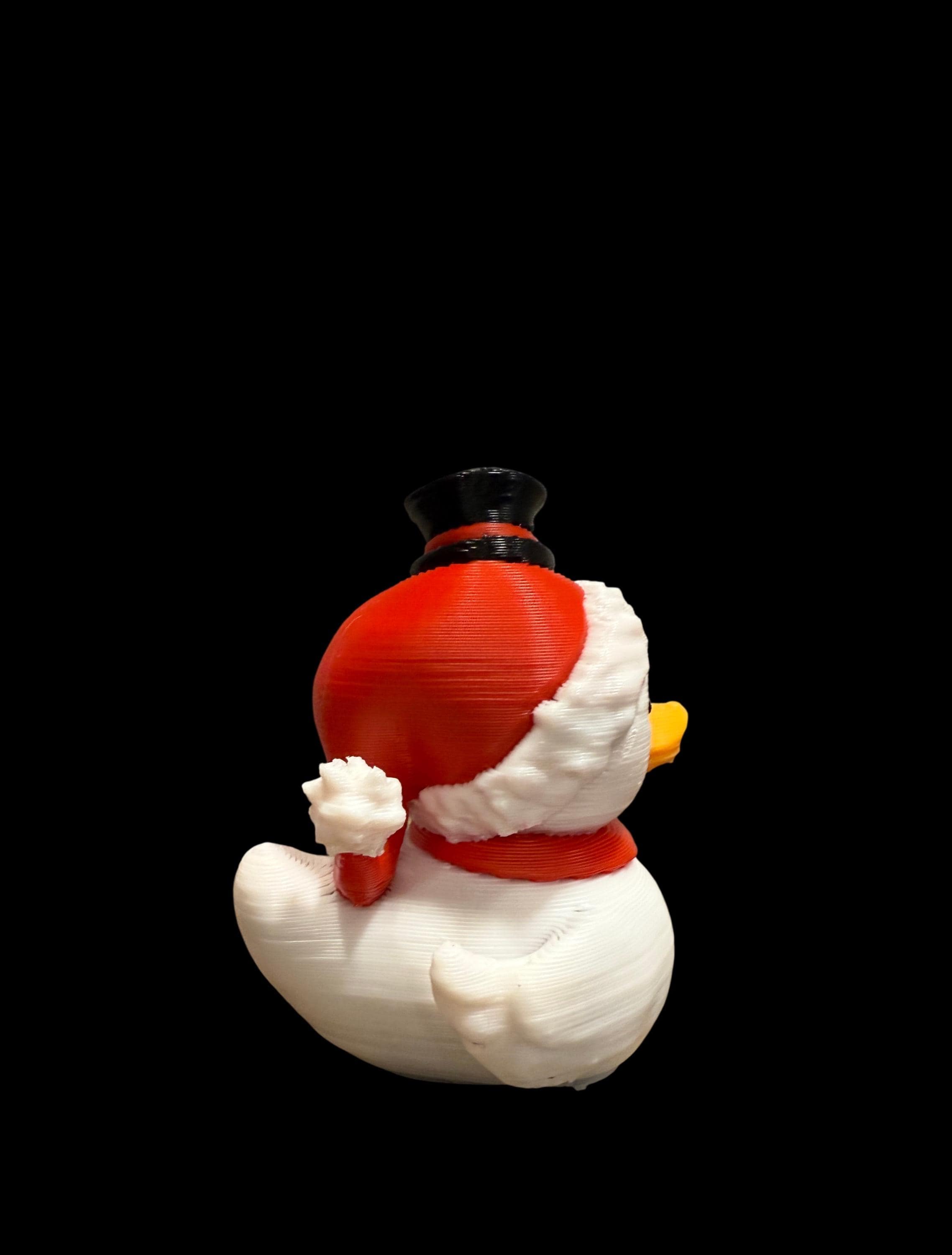 Frosty the Quackman Duck