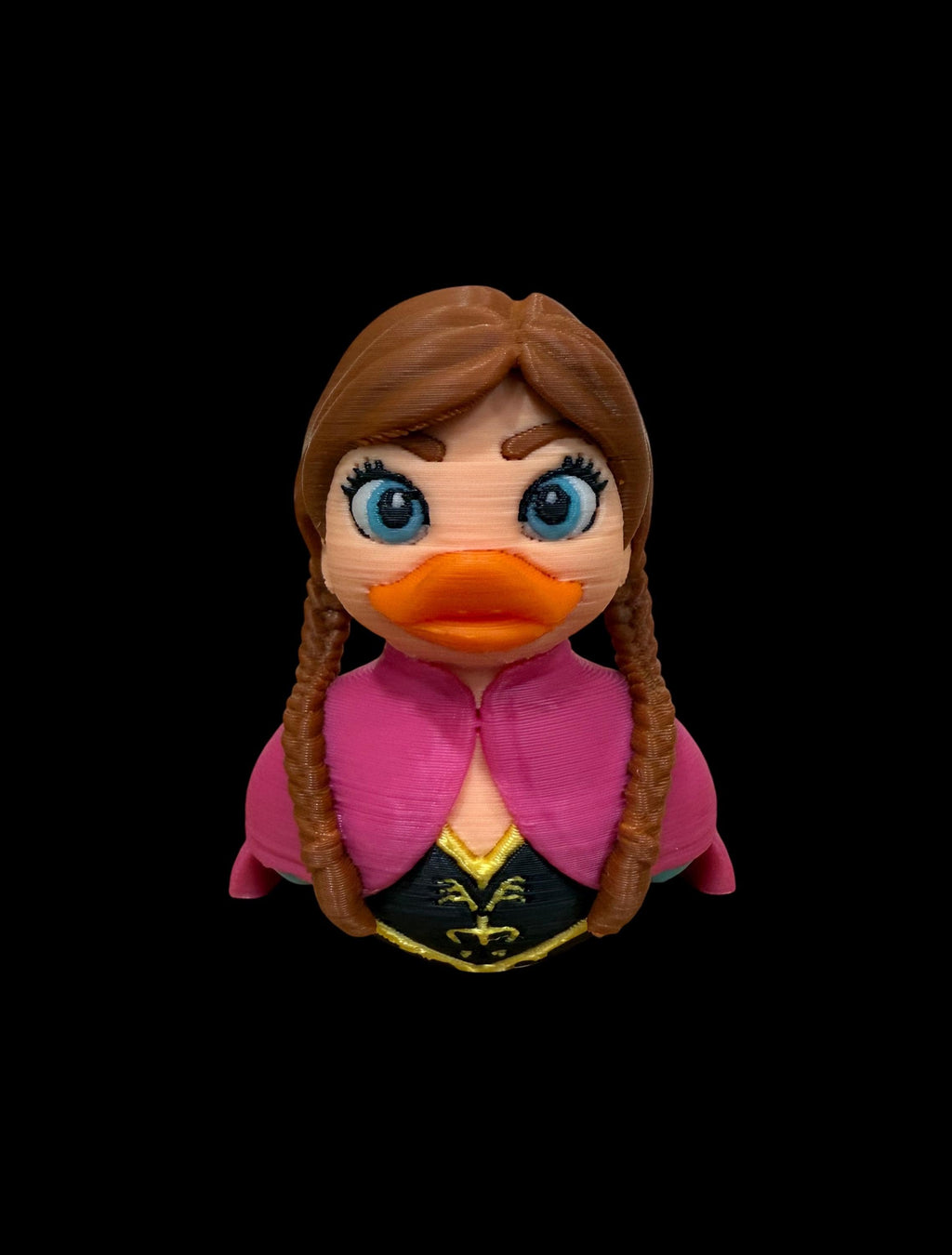 Frosty Sister Braver Than She Quacks