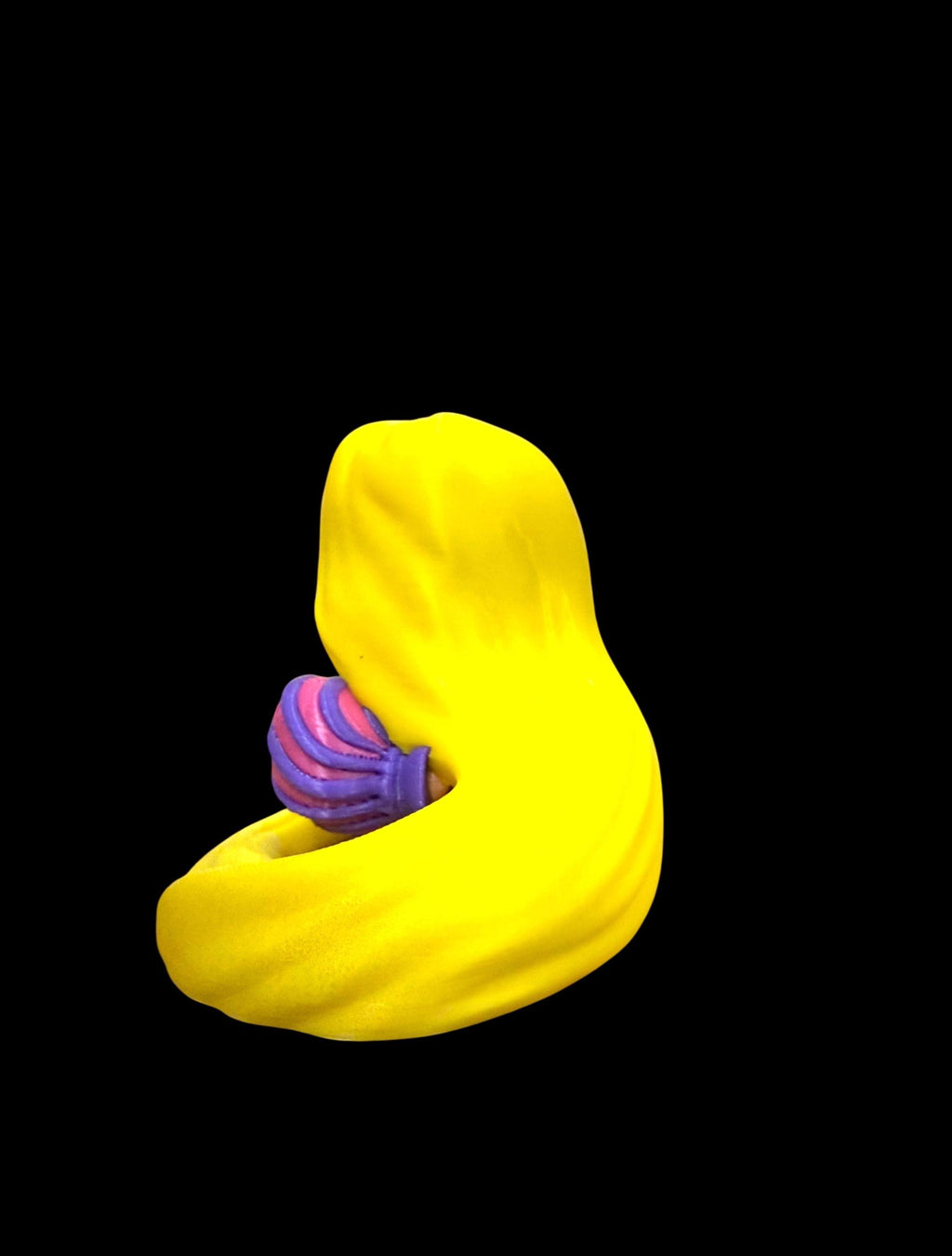 The Tangled Tress Duckling – A Tower-Topper with Hair to Spare!