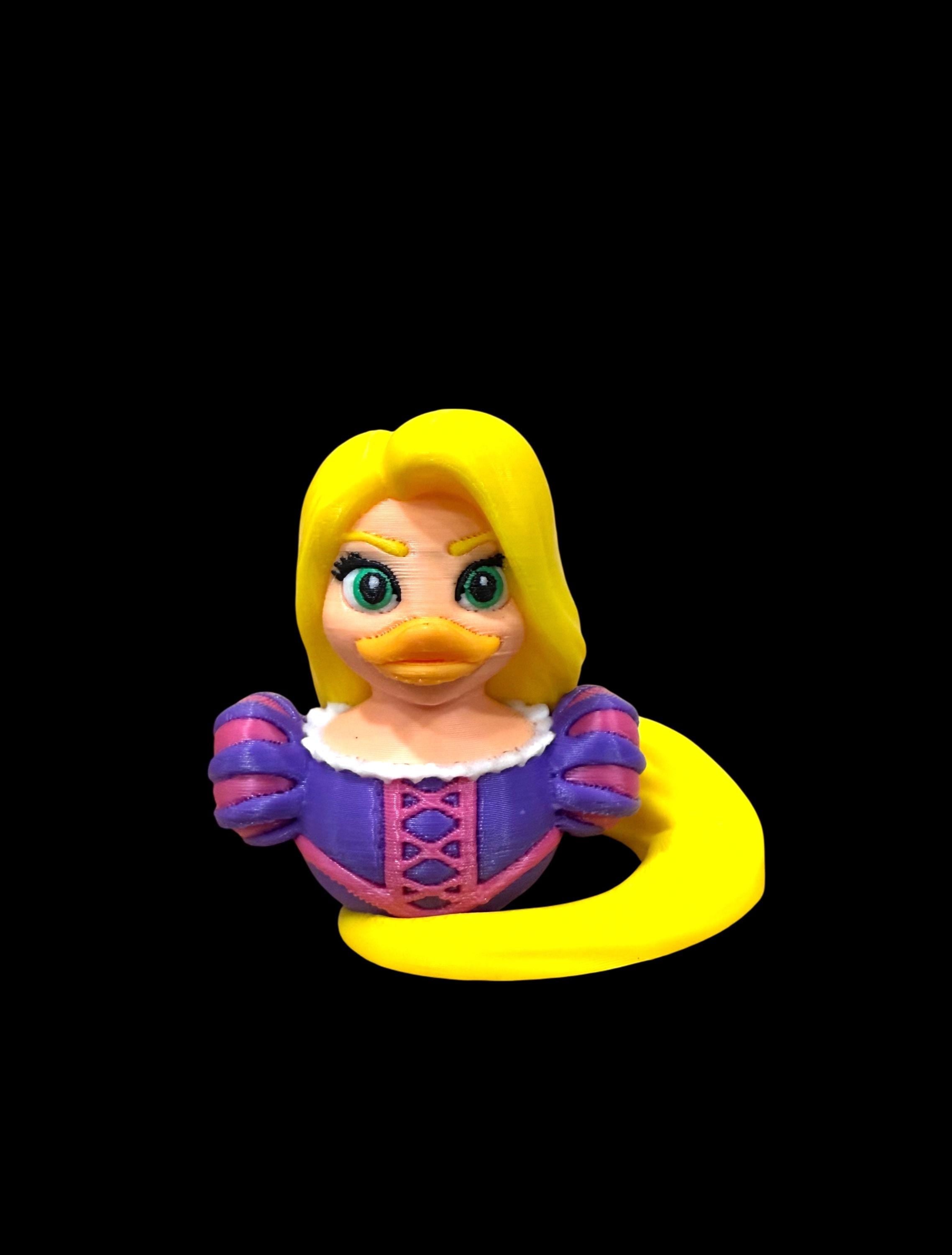 The Tangled Tress Duckling – A Tower-Topper with Hair to Spare!