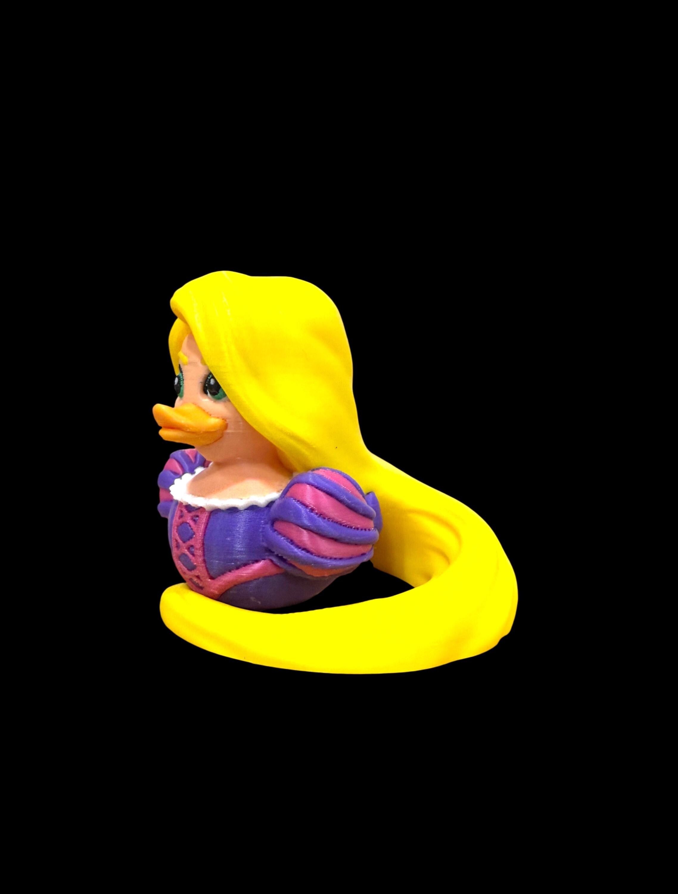 The Tangled Tress Duckling – A Tower-Topper with Hair to Spare!