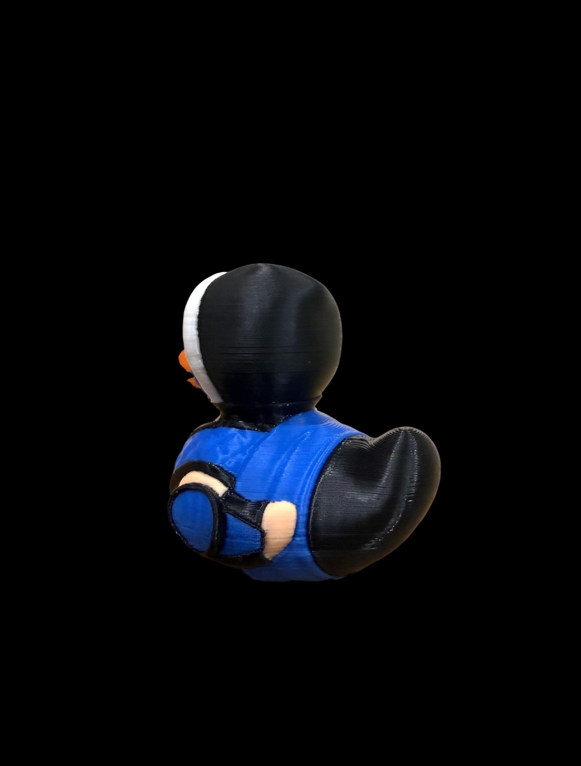 Ice-Cold Duck of Silent Vengeance – Ninja-Inspired Rubber Duck