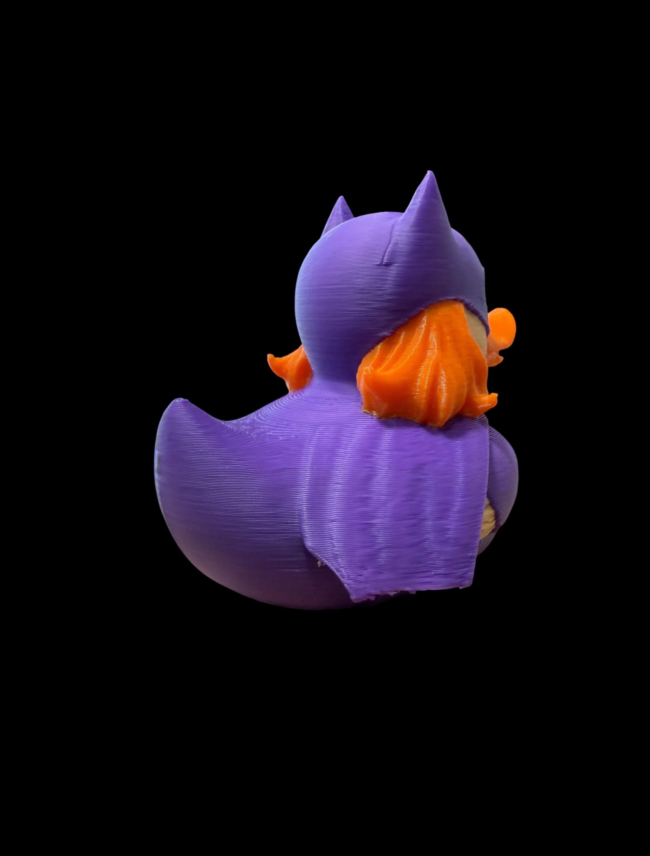 Dark Defenderette – Bat-Inspired Hero Duck