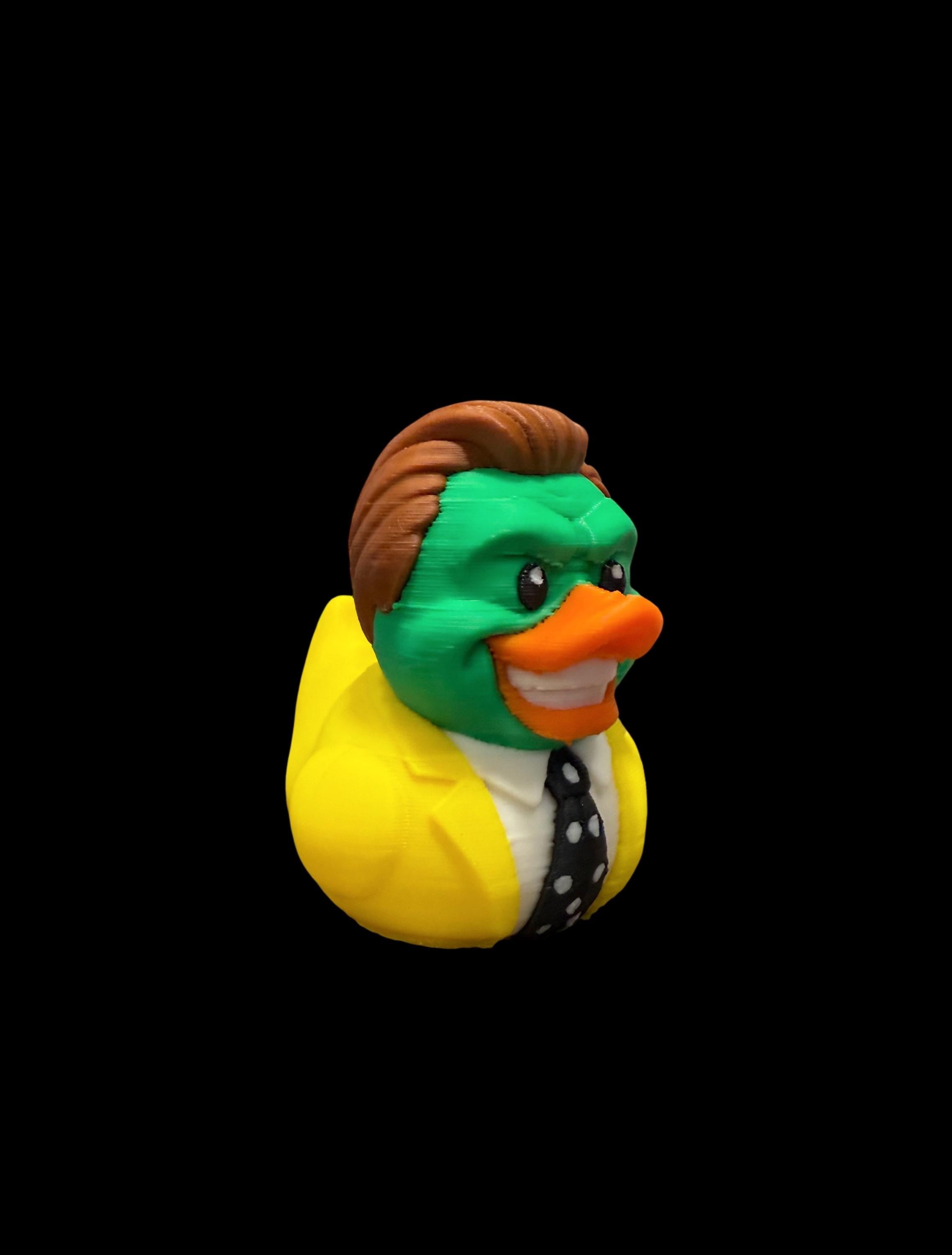 Smokin’ Quacker – Wild-Suited Duck of Chaos