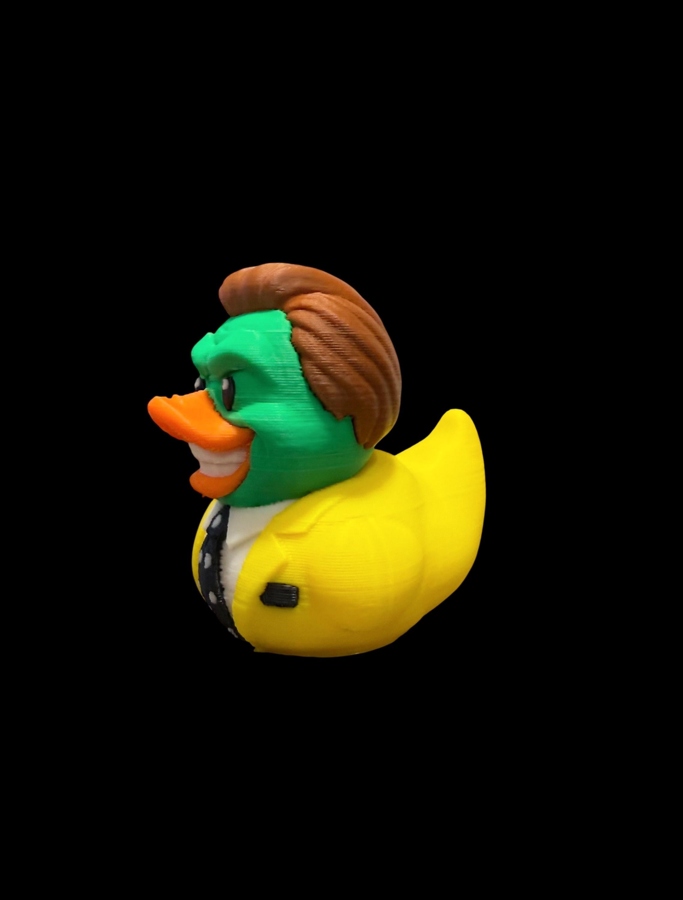 Smokin’ Quacker – Wild-Suited Duck of Chaos