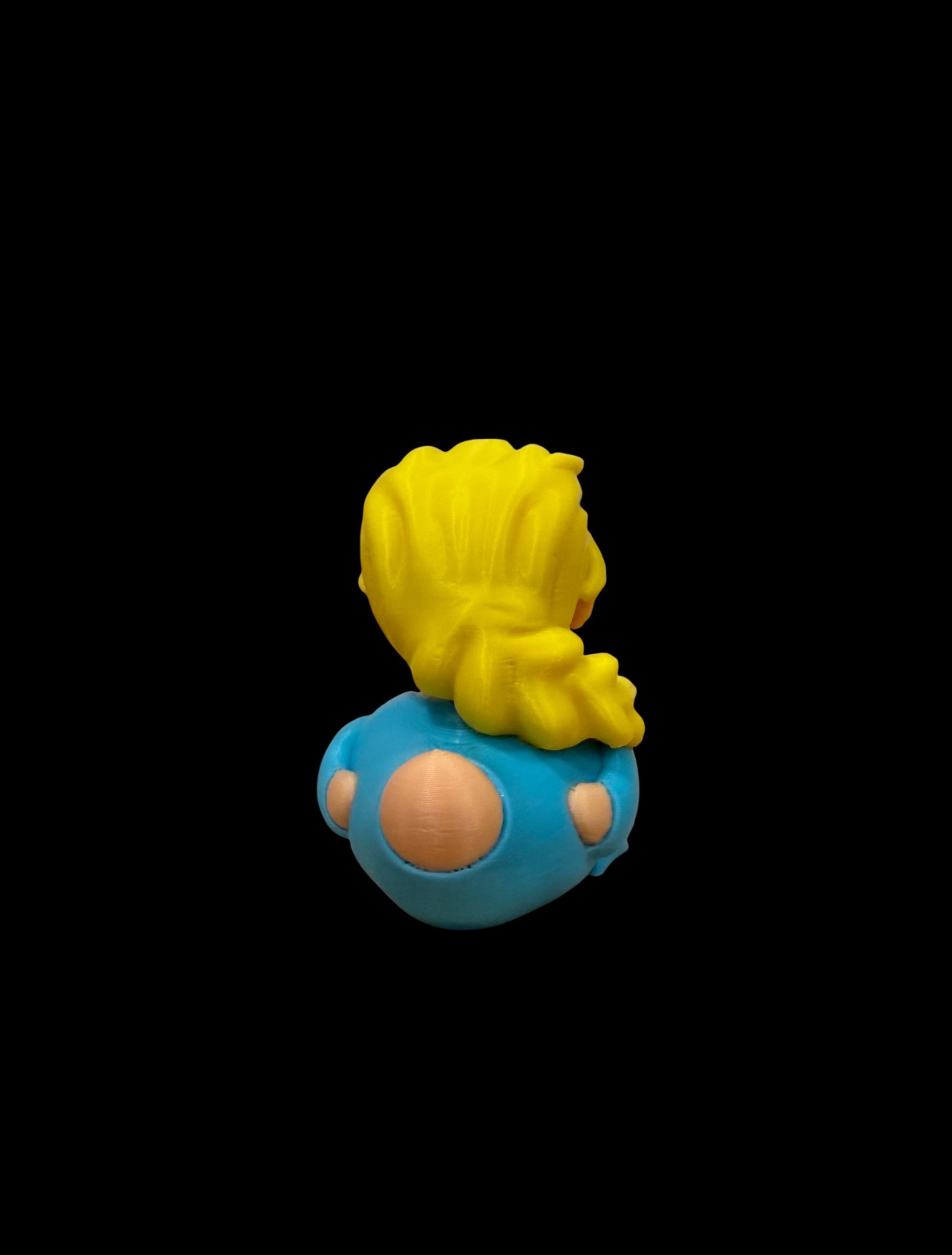 Queen Quacklena – Ruler of the Frosted Flock!