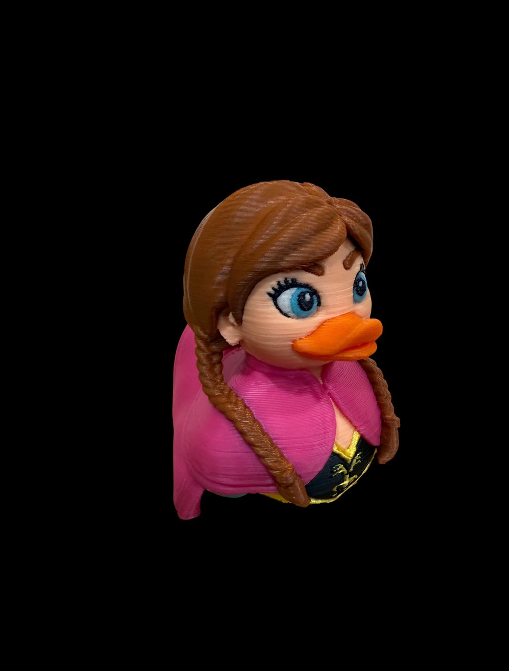 The Frosty Sister Braver Than She Quacks -A KJ Customs 3D Exclusive