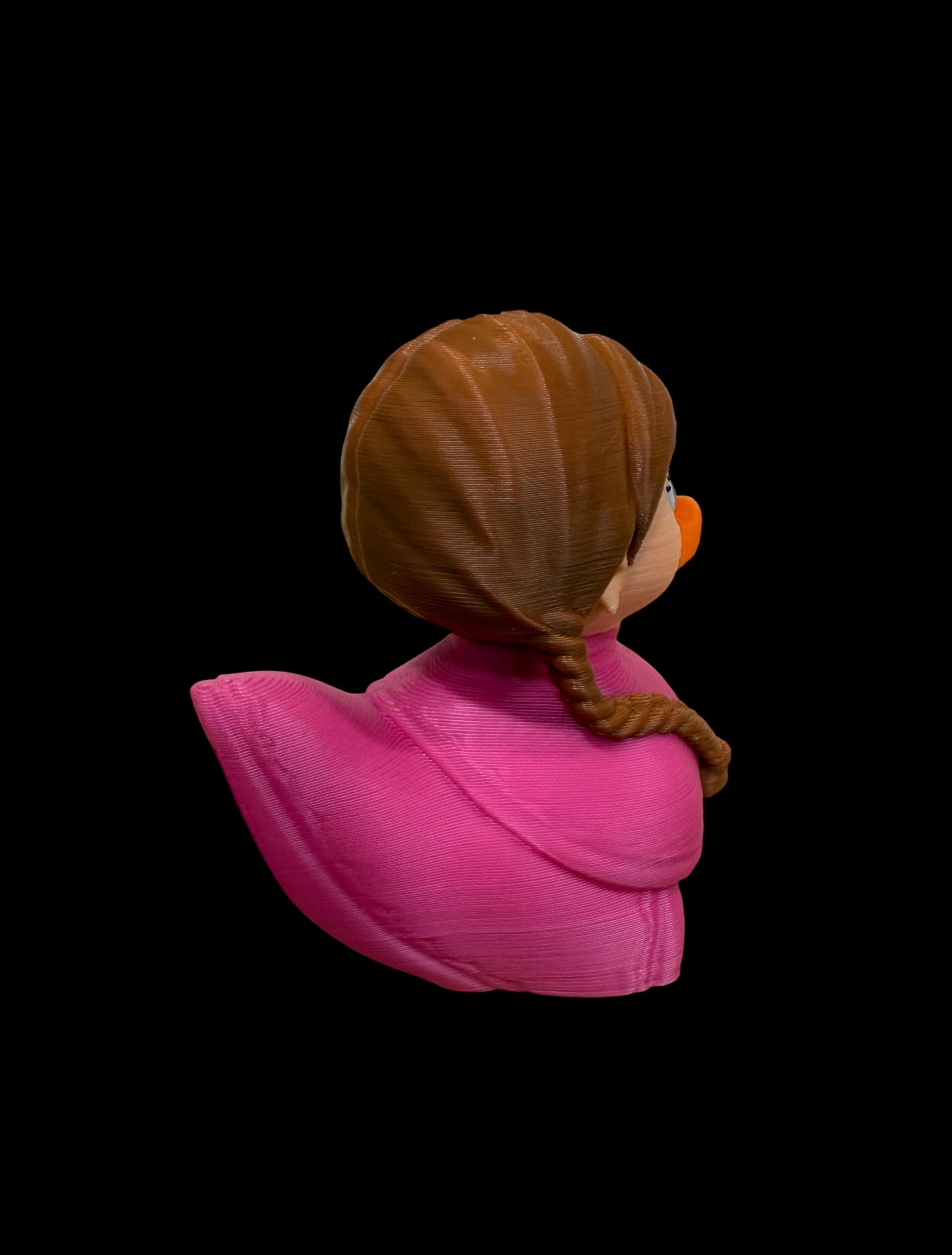 The Frosty Sister Braver Than She Quacks -A KJ Customs 3D Exclusive