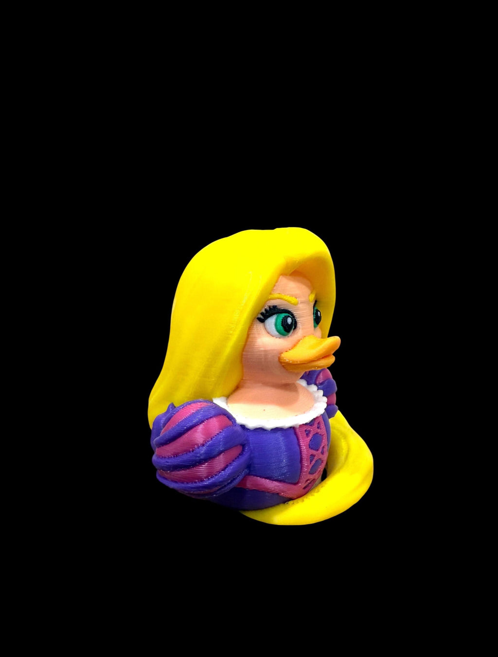 The Tangled Tress Duckling – A Tower-Topper with Hair to Spare!