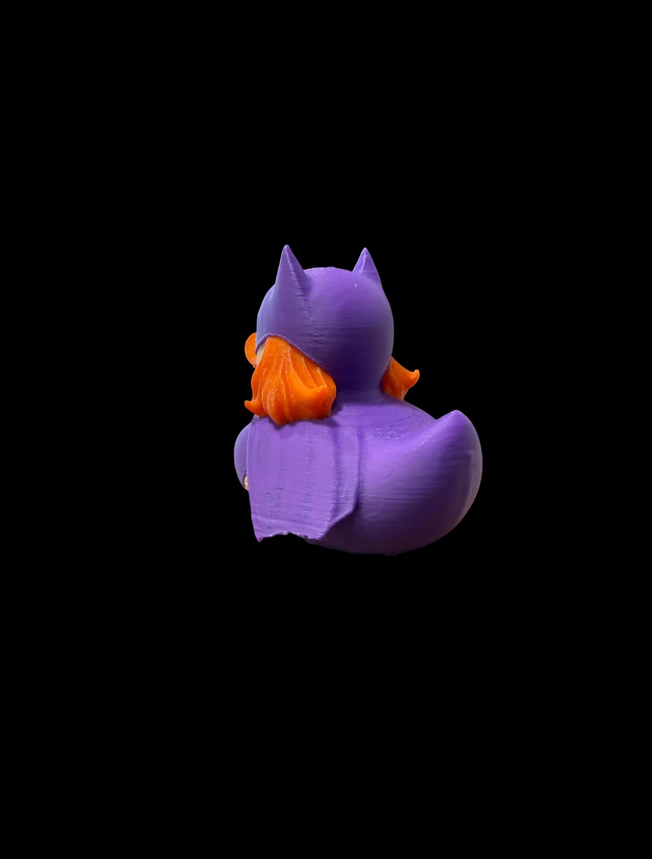 Dark Defenderette – Bat-Inspired Hero Duck