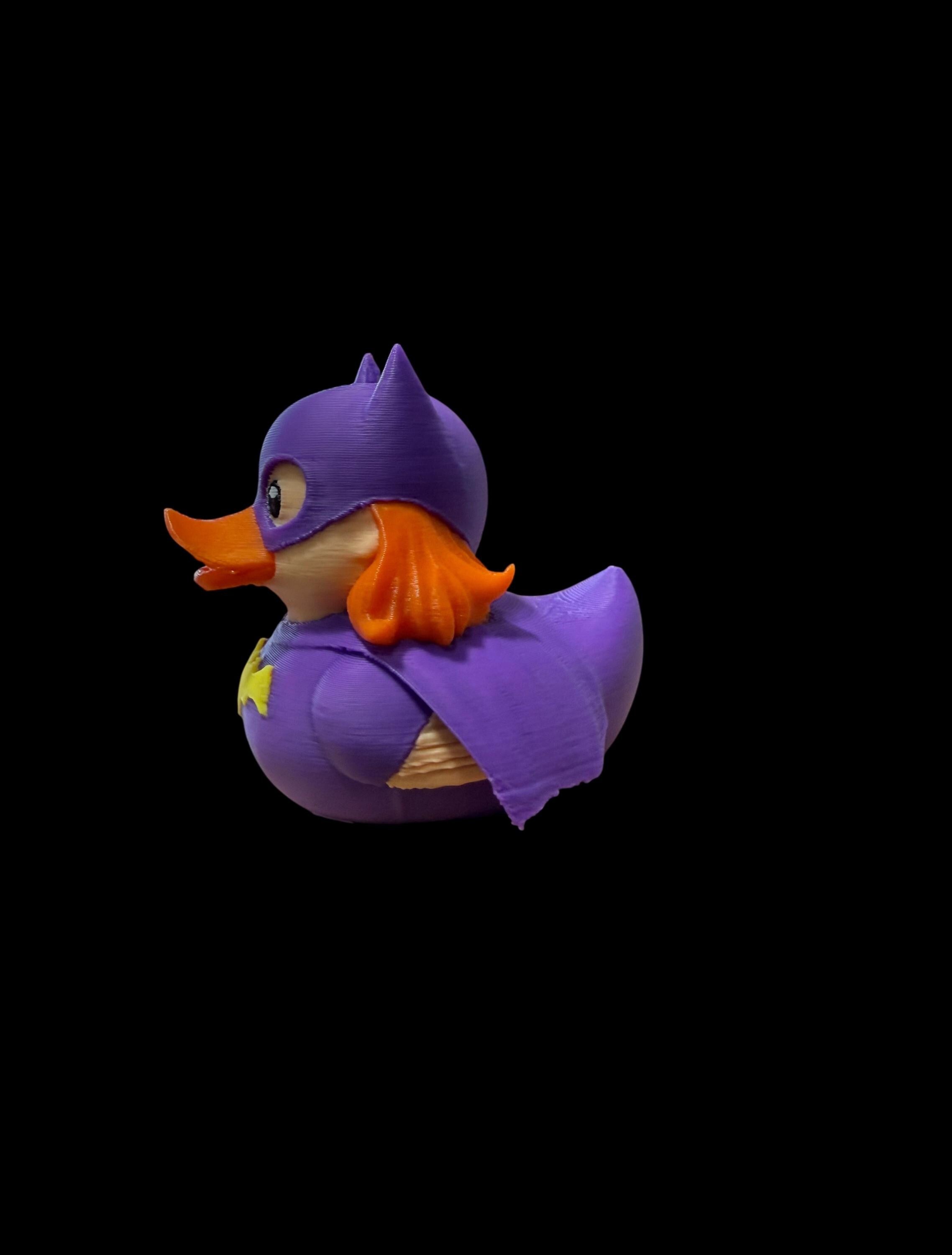 Dark Defenderette – Bat-Inspired Hero Duck