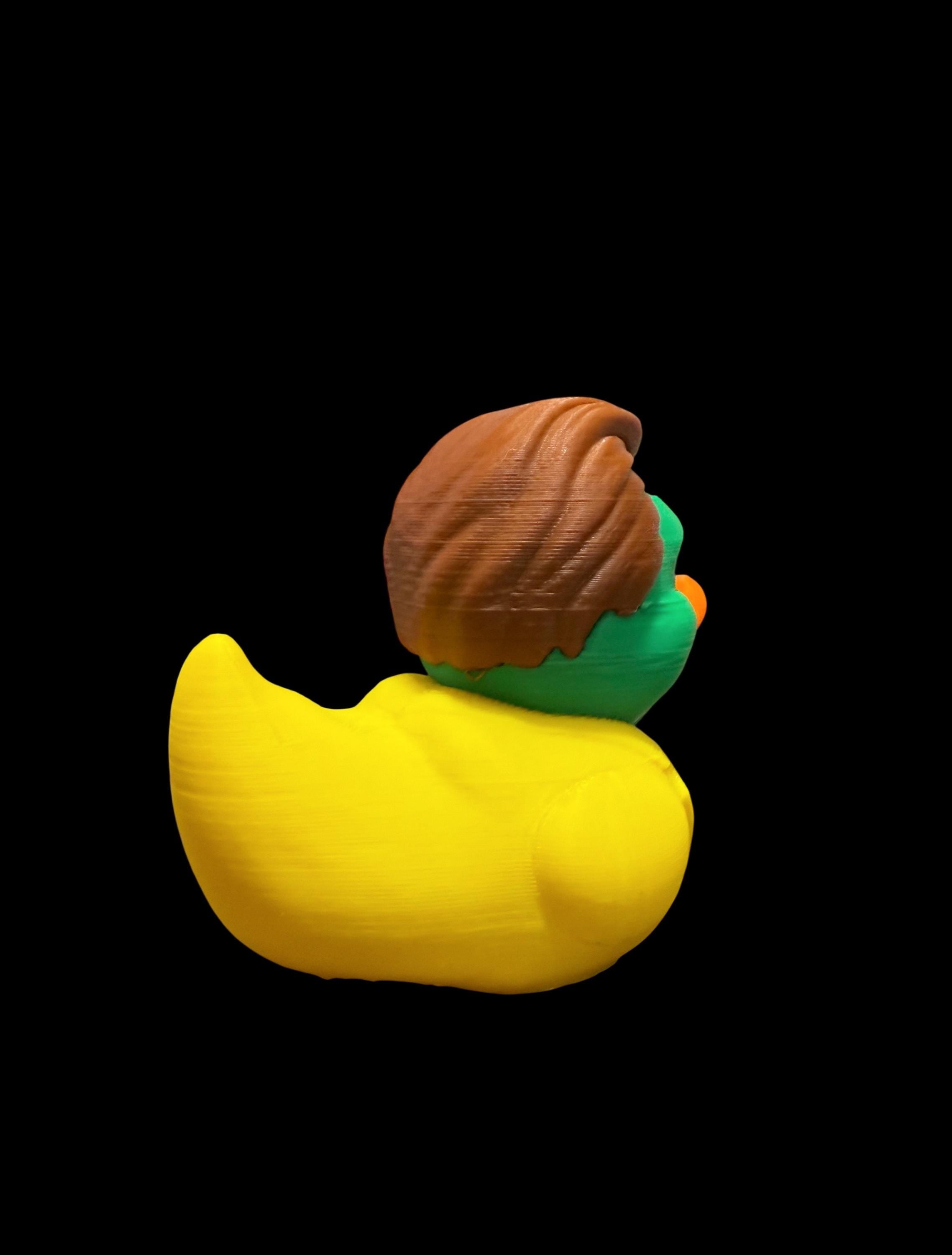 Smokin’ Quacker – Wild-Suited Duck of Chaos